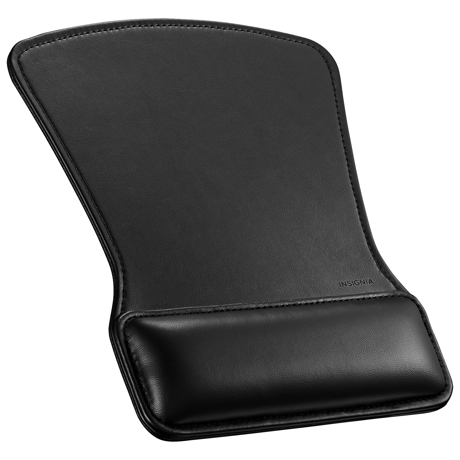 Tapis de souris en mousse à mémoire avec repose-poignet d'Insignia - Noir - Exclusivité de Best Buy