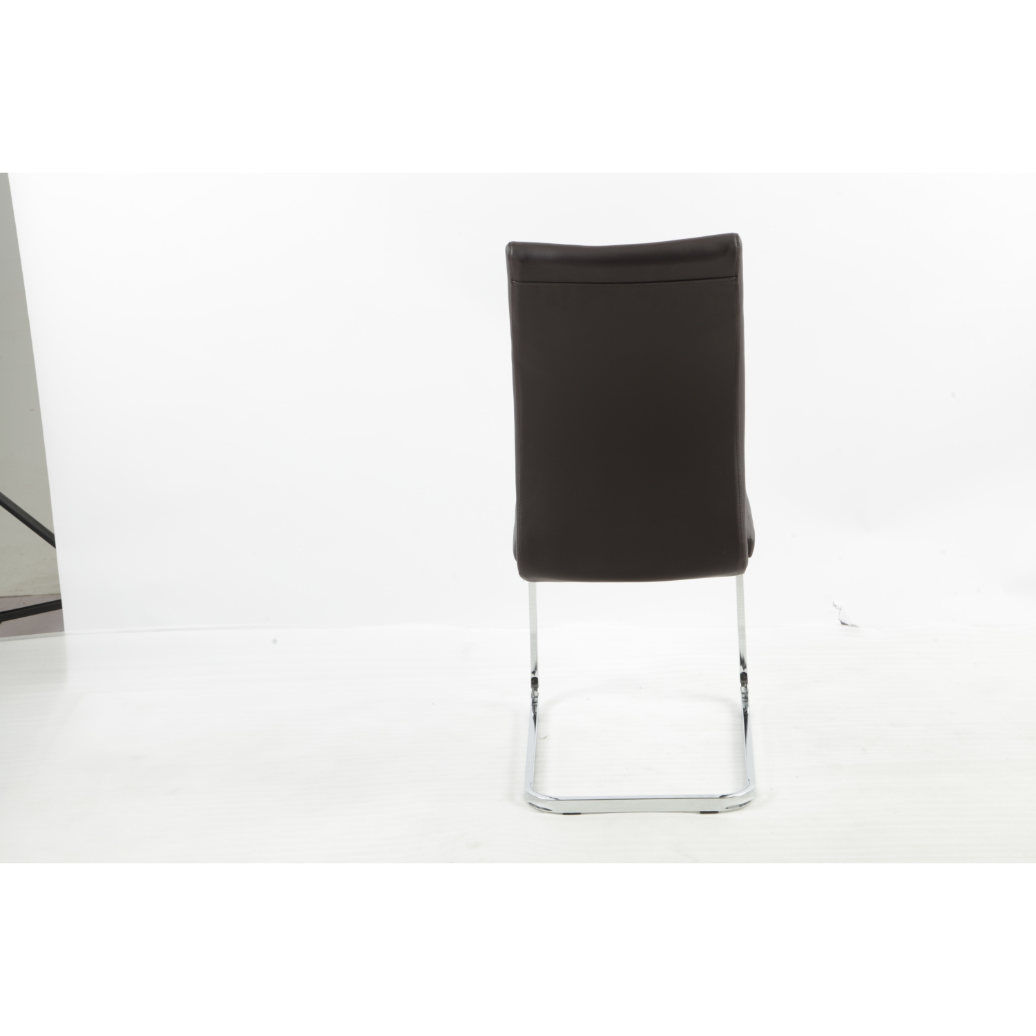 Aerys Robin Dining chairs in Brown PU(Set of 4)