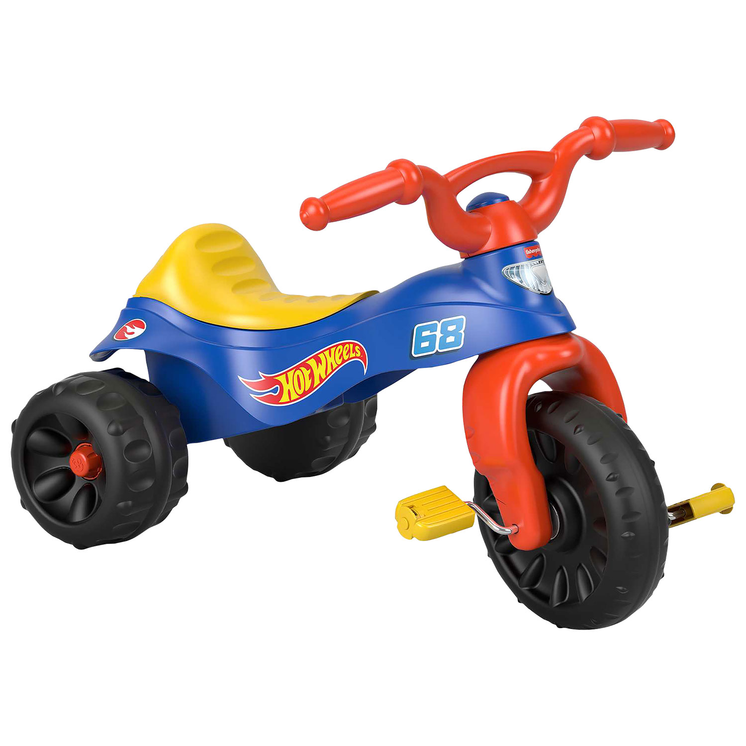 Fisher-Price Hot Wheels Tough Kids Trike - Blue/Red