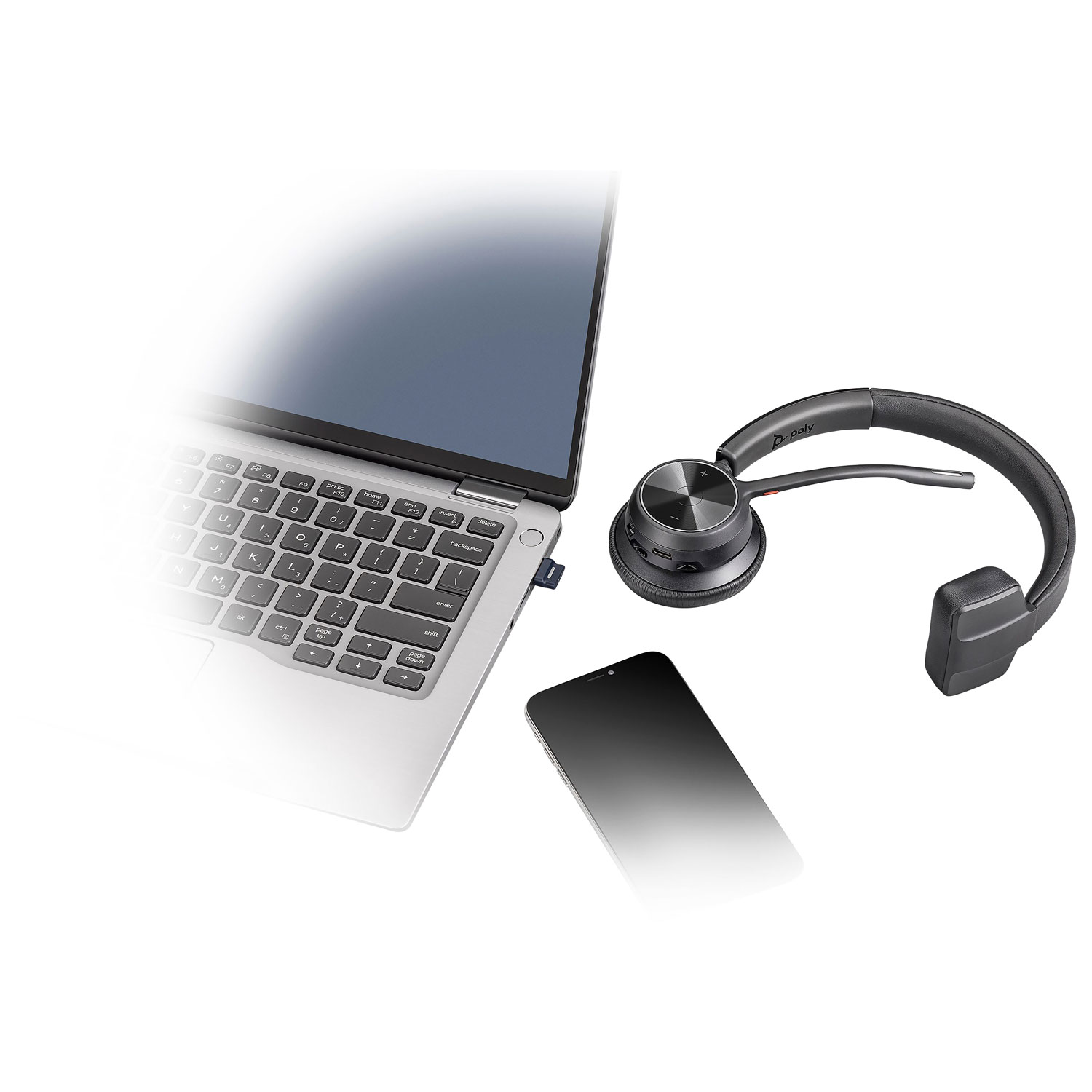 Oreillette Bluetooth voyager 4310 de Plantronics - Noir