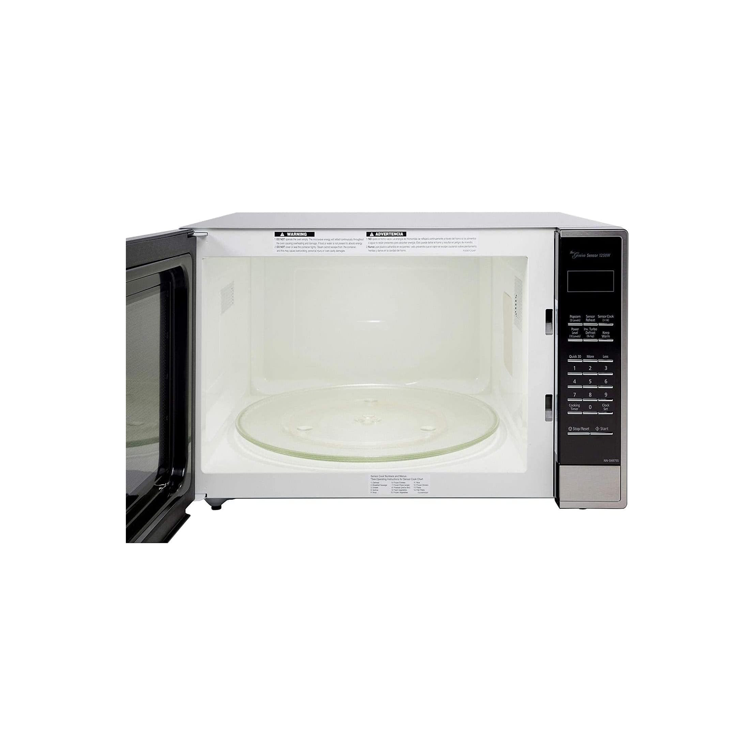 Remis à neuf - Panasonic NN-975S 2,2 pi3 avec Four à micro-ondes de comptoir