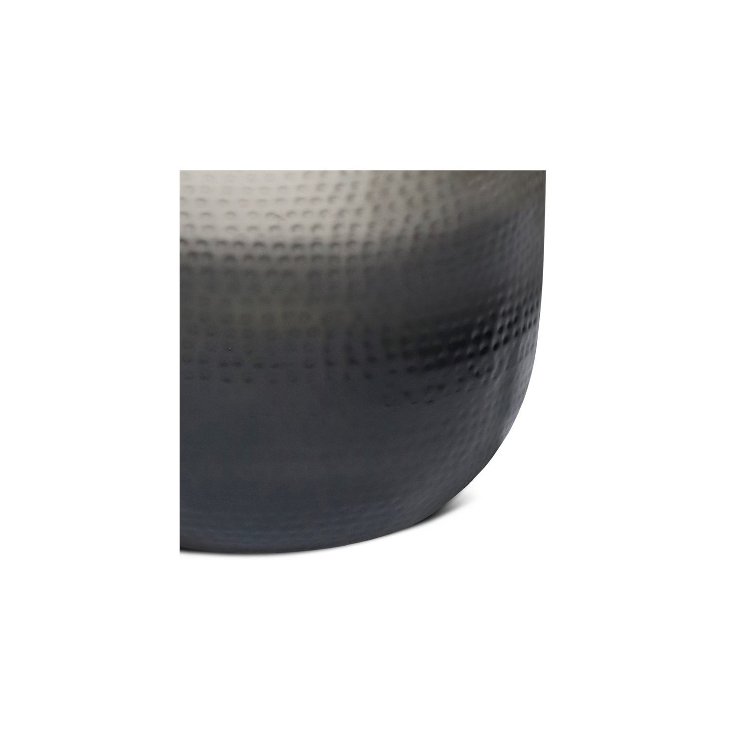 Simpli Home Nova Boho 19 " Metal Metal Side Table in Silver Ombre