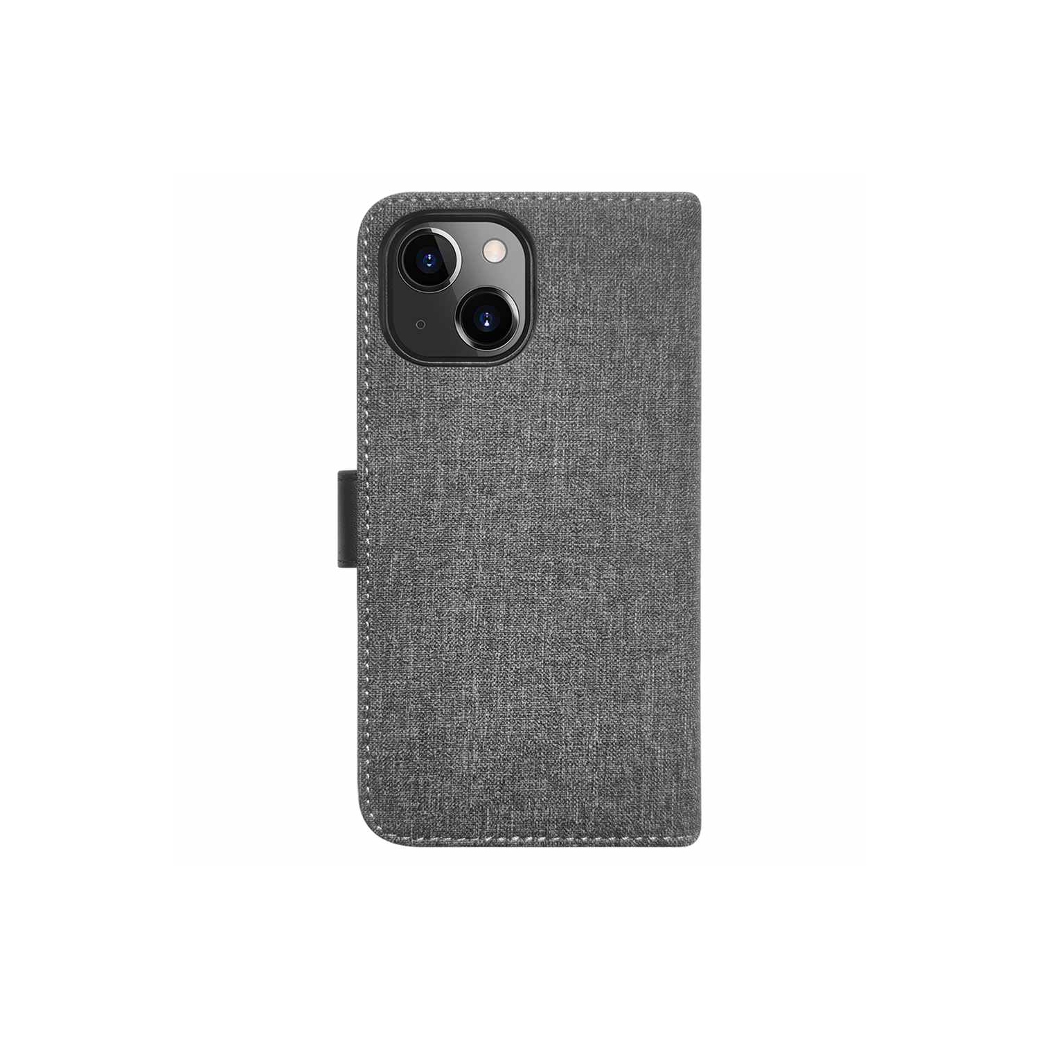 Blu Element – Étui folio 2-en-1 avec étui MagSafe, gris Gravity, pour iPhone 14/13, BE21FI2241MSGG