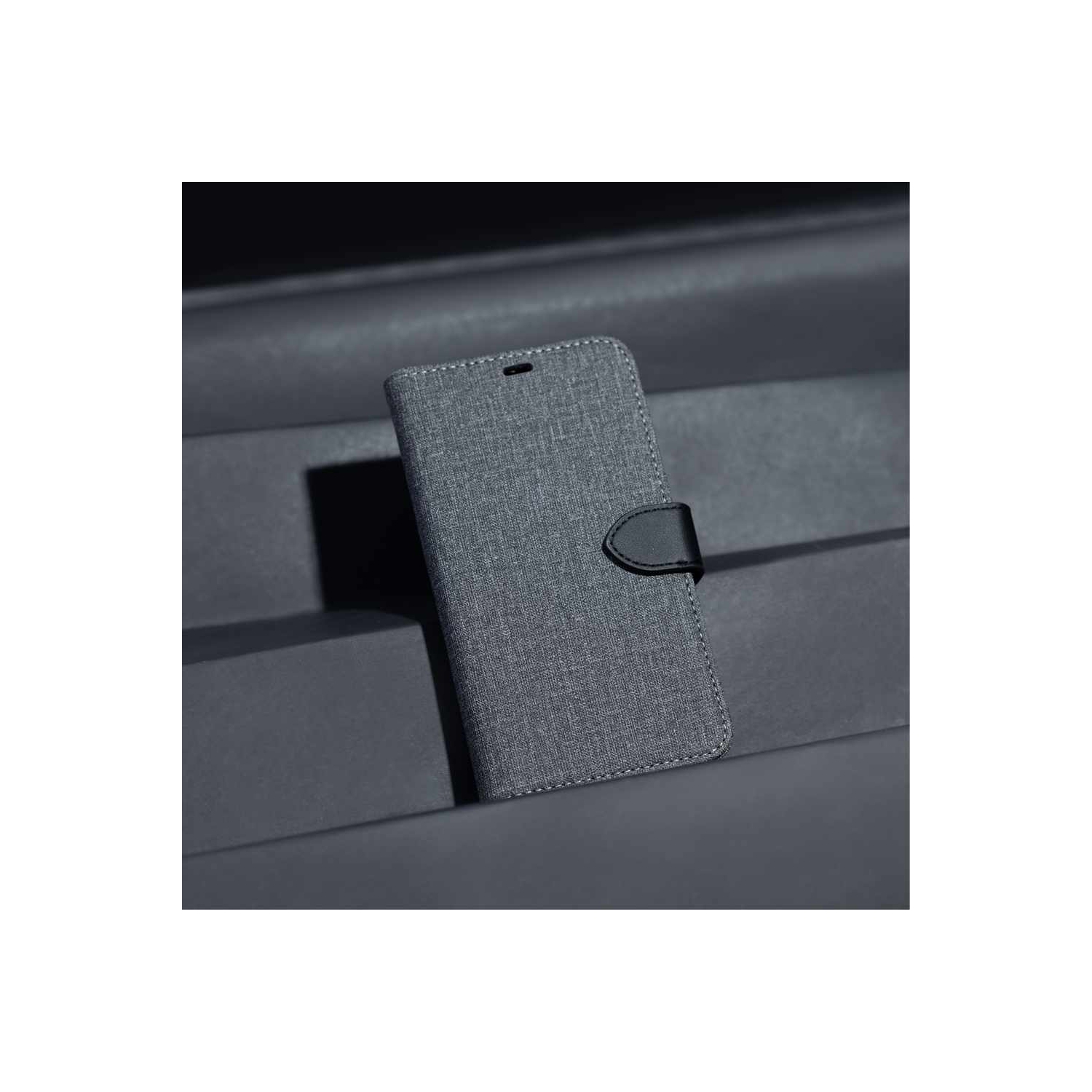 Blu Element – Étui folio 2-en-1 avec étui MagSafe, gris Gravity, pour iPhone 14/13, BE21FI2241MSGG