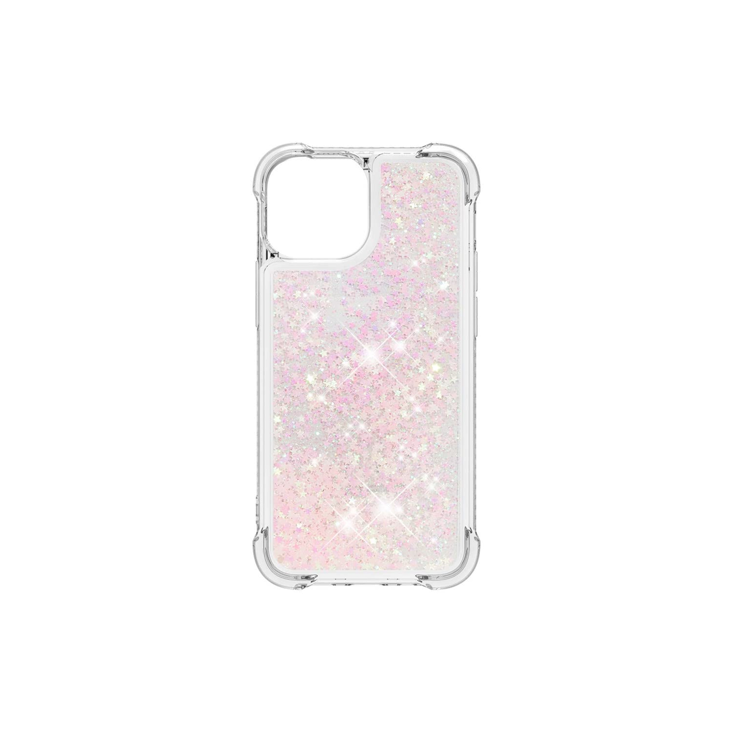 COTDINFOR Compatible with iPhone 14 Pro Max Case Glitter Liquid Cute Clear Phone Case Floating Quicksand Shockproof Protecti