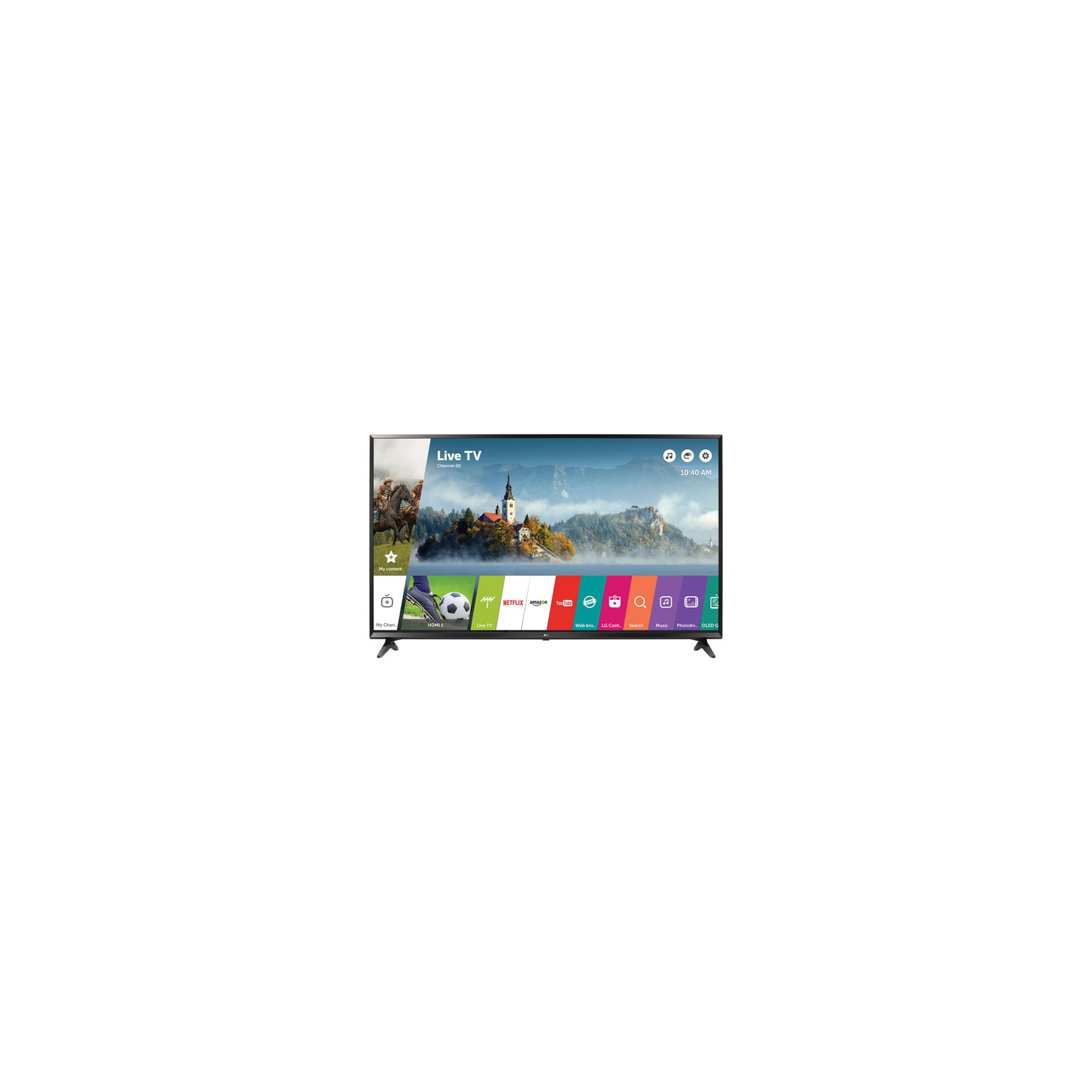 Open Box - LG 65" 4K UHD HDR LED webOS 3.5 Smart TV (65UJ6300) - Black *LOCAL TORONTO DELIVERY ONLY*