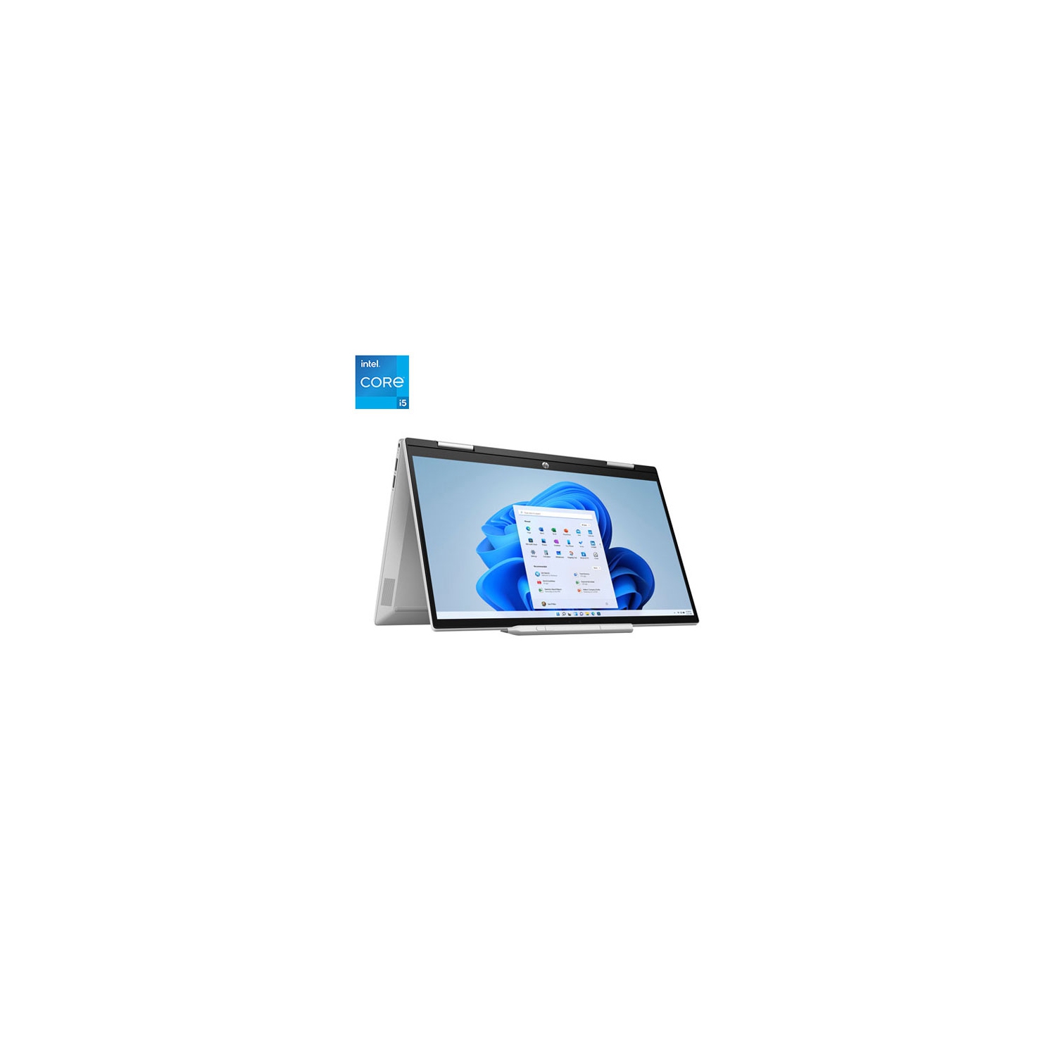 Open Box - HP Pavilion x360 14" Touchscreen 2-in-1 Laptop - Natural Silver (Intel Core i5-1235U/512GB SSD/8GB RAM/Windows 11)