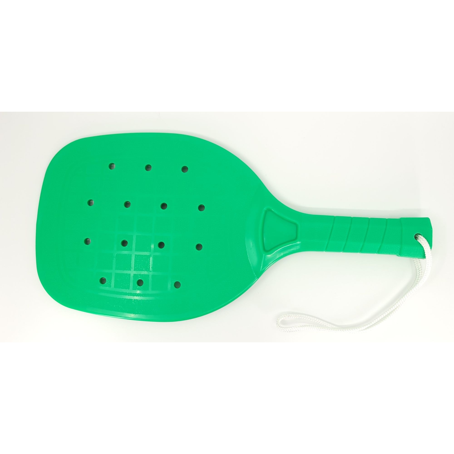 PRISP Set of Pickleball Racquets - 6 Coloured Sturdy Plastic Paddles