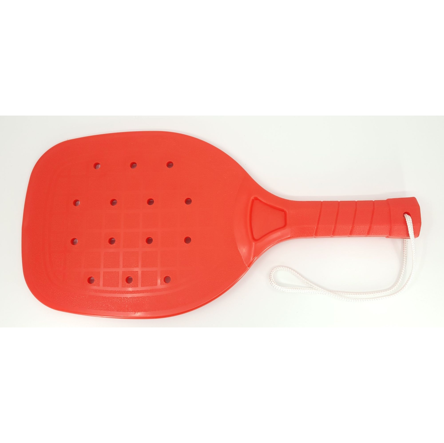 PRISP Set of Pickleball Racquets - 6 Coloured Sturdy Plastic Paddles