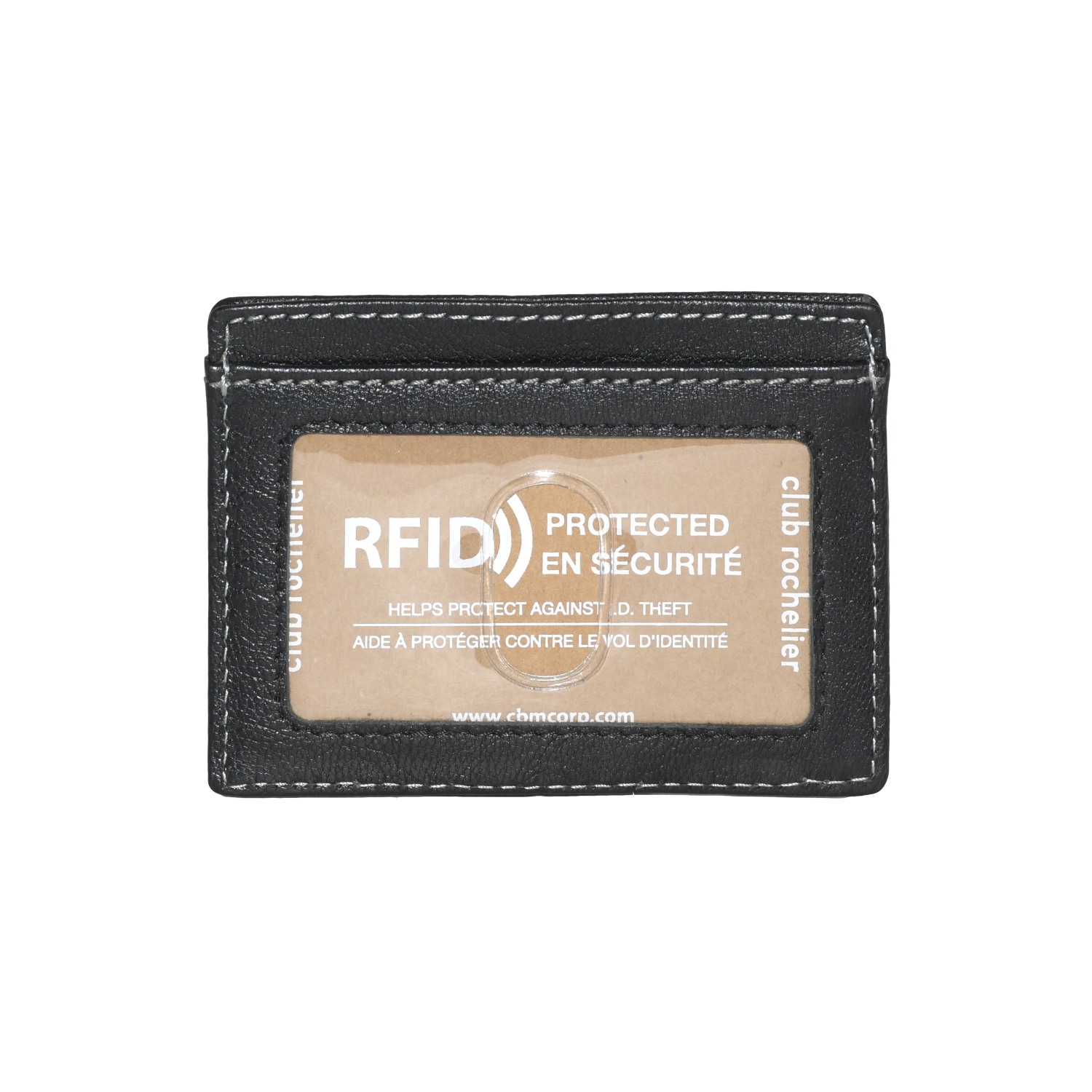 Porte-billets pour hommes avec porte-cartes amovible de Club Rochelier