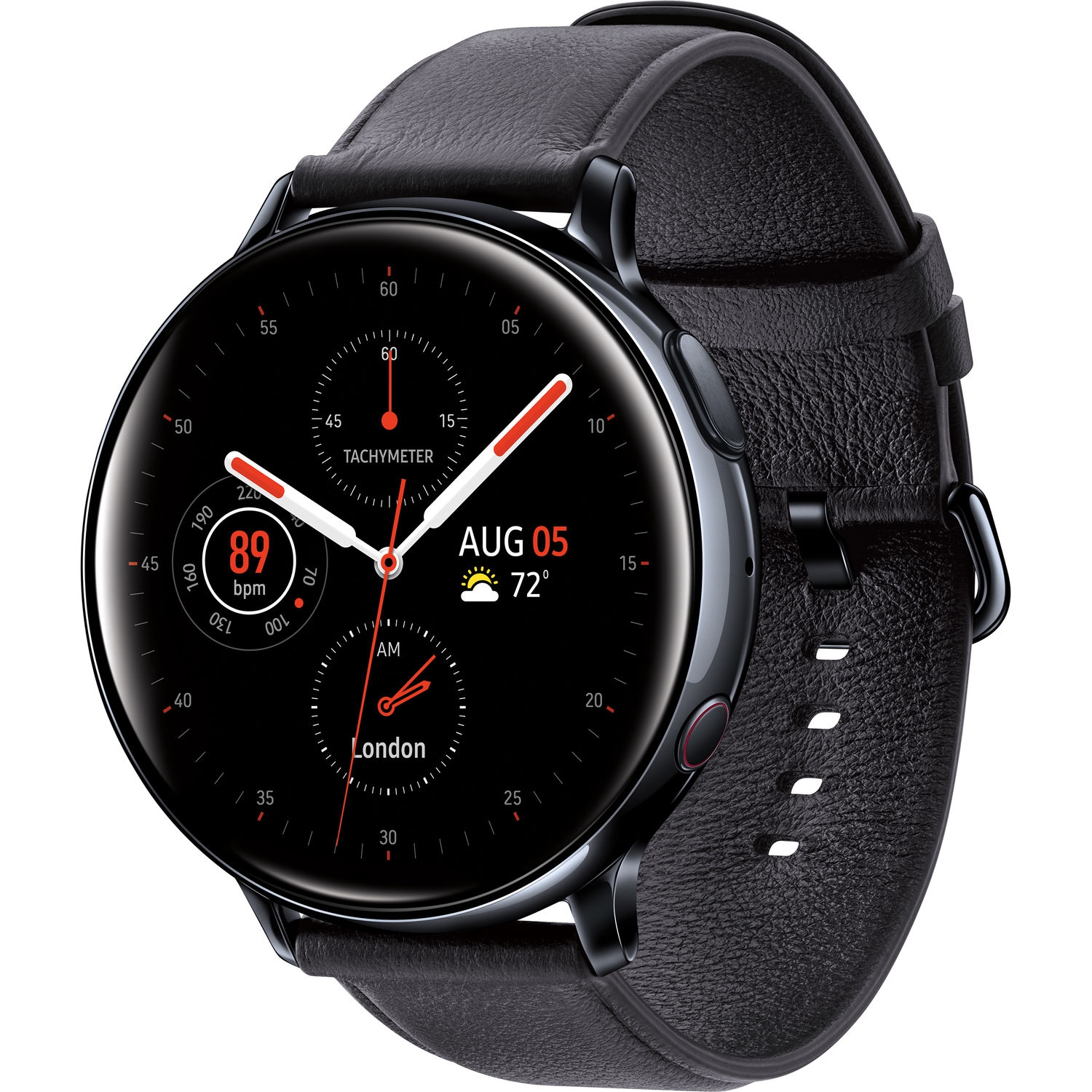 Refurbished (Good) - Samsung Galaxy Watch Active2 44mm Black LTE