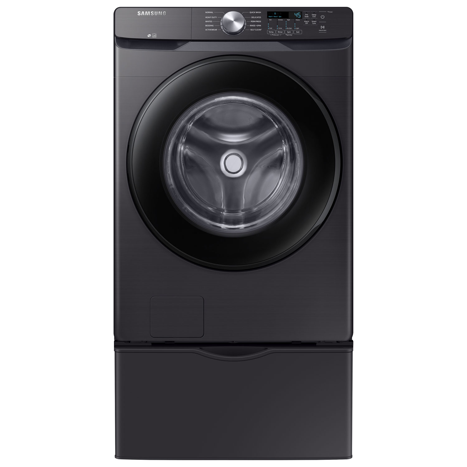 Samsung 5.2 Cu. Ft. High Efficiency Front Load Washer - Black
