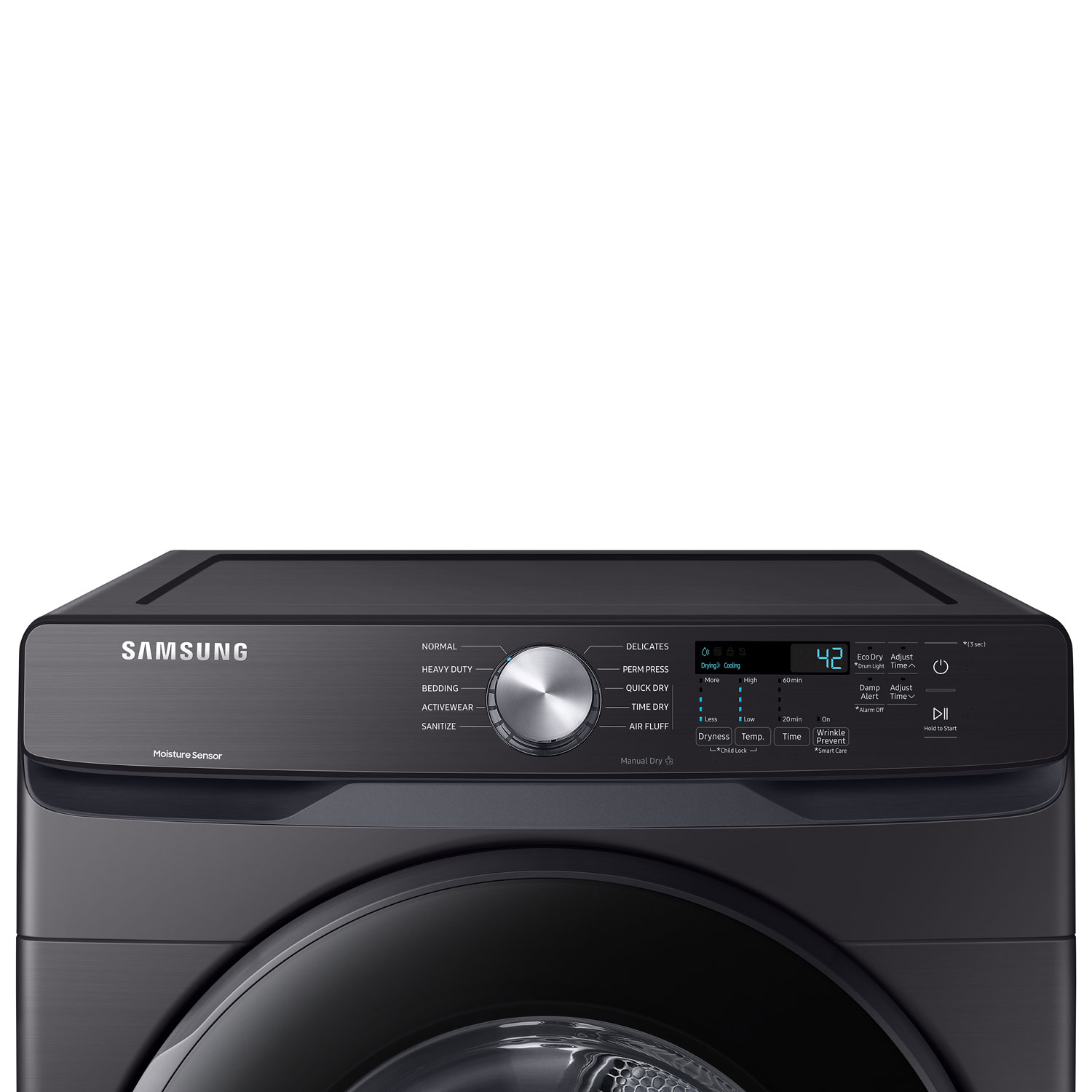 Samsung 7.5 Cu. Ft. Electric Dryer - Black Stainless Steel