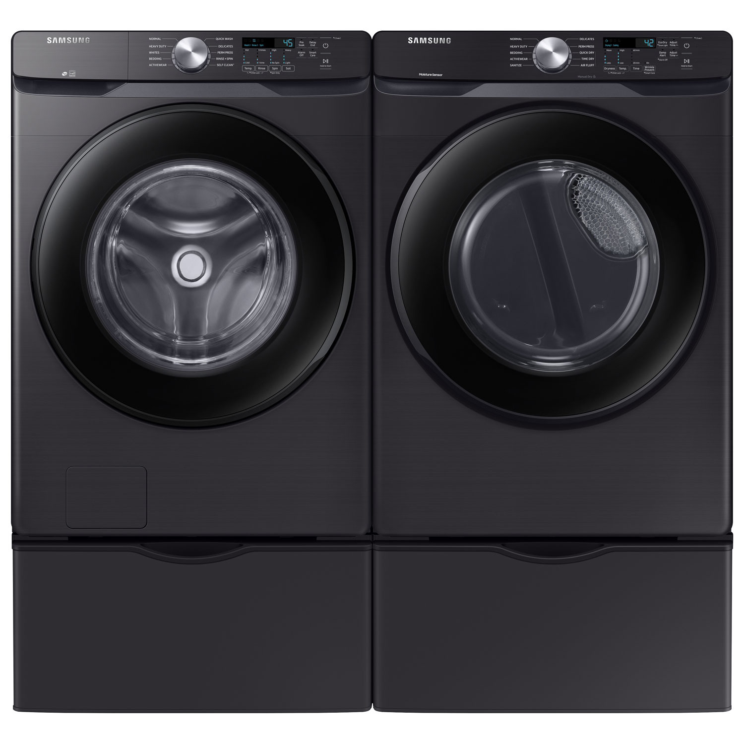 Samsung 7.5 Cu. Ft. Electric Dryer - Black Stainless Steel