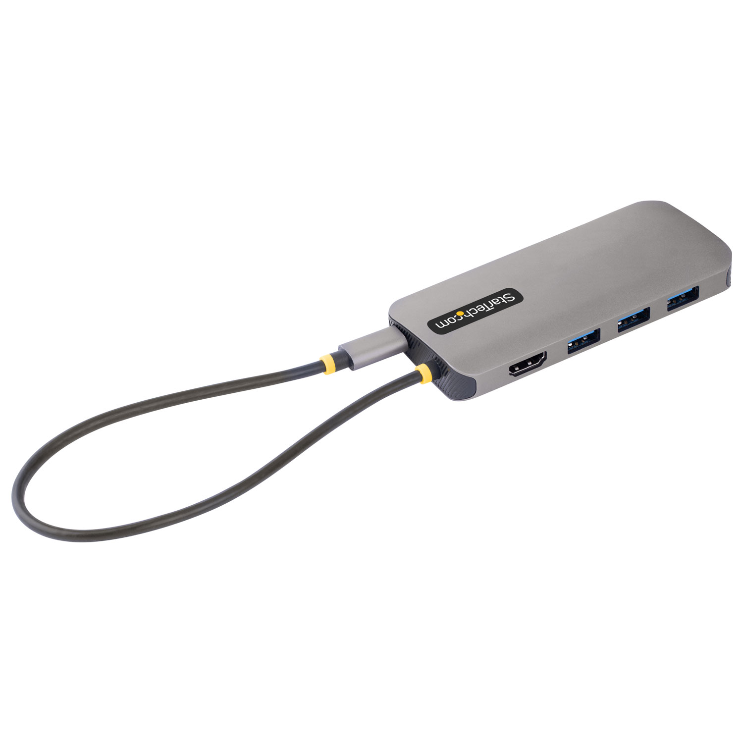 StarTech 8-In-1 USB-C Hub with Power Delivery - Space Grey