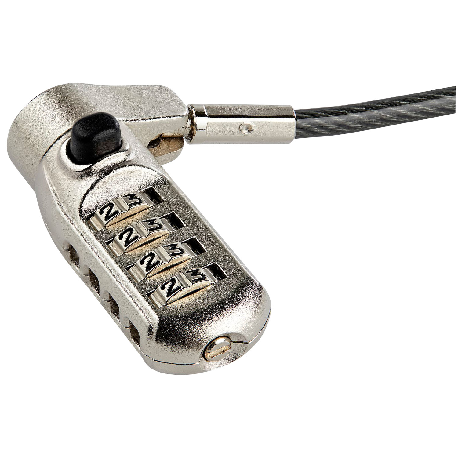 StarTech 2m Universal Laptop Combination Cable Lock (LTULOCK4D)