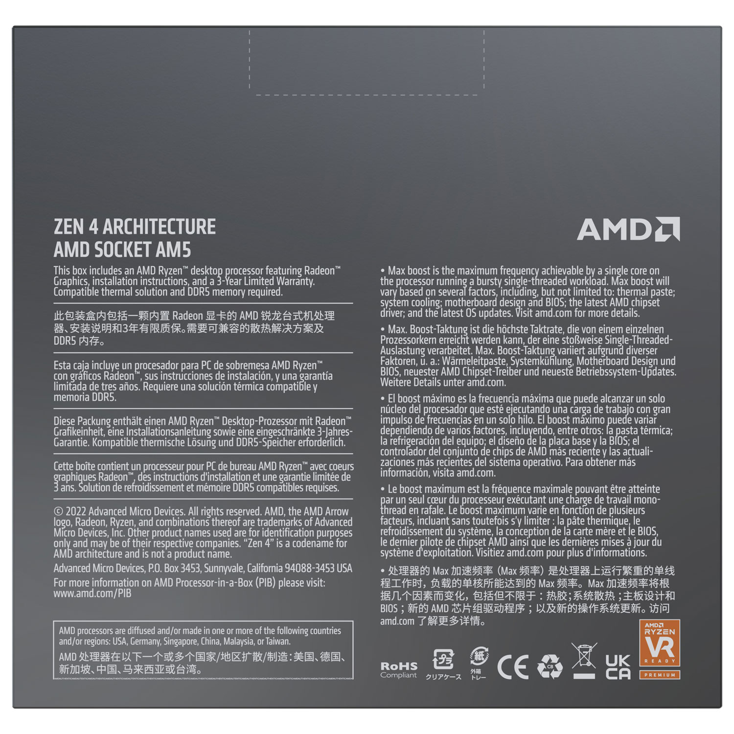 AMD Ryzen 9 7950X 16-Core 4.5GHz AM5 Processor | Best Buy Canada