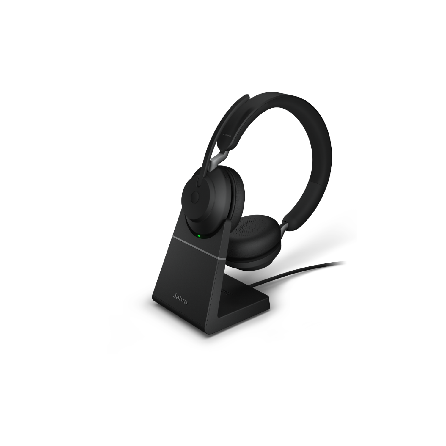 Casque d'écoute sans fil autonomes Bluetooth 5,0 à suppression du bruit passive Evolve2 65 de Jabra avec micro