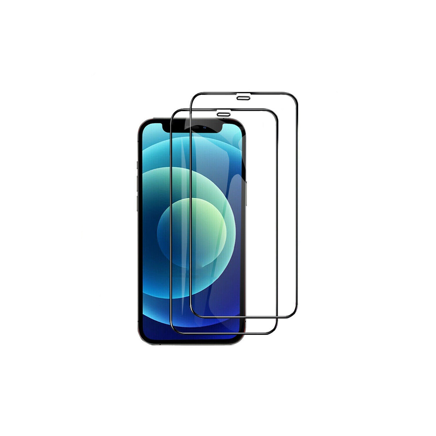 Protecteur d’écran en verre trempé 9H de SuperShield pour iPhone 14/14 Pro/13/13 Pro/12/12 Pro d’Apple - protecteur d’écran ACL mince - compatible