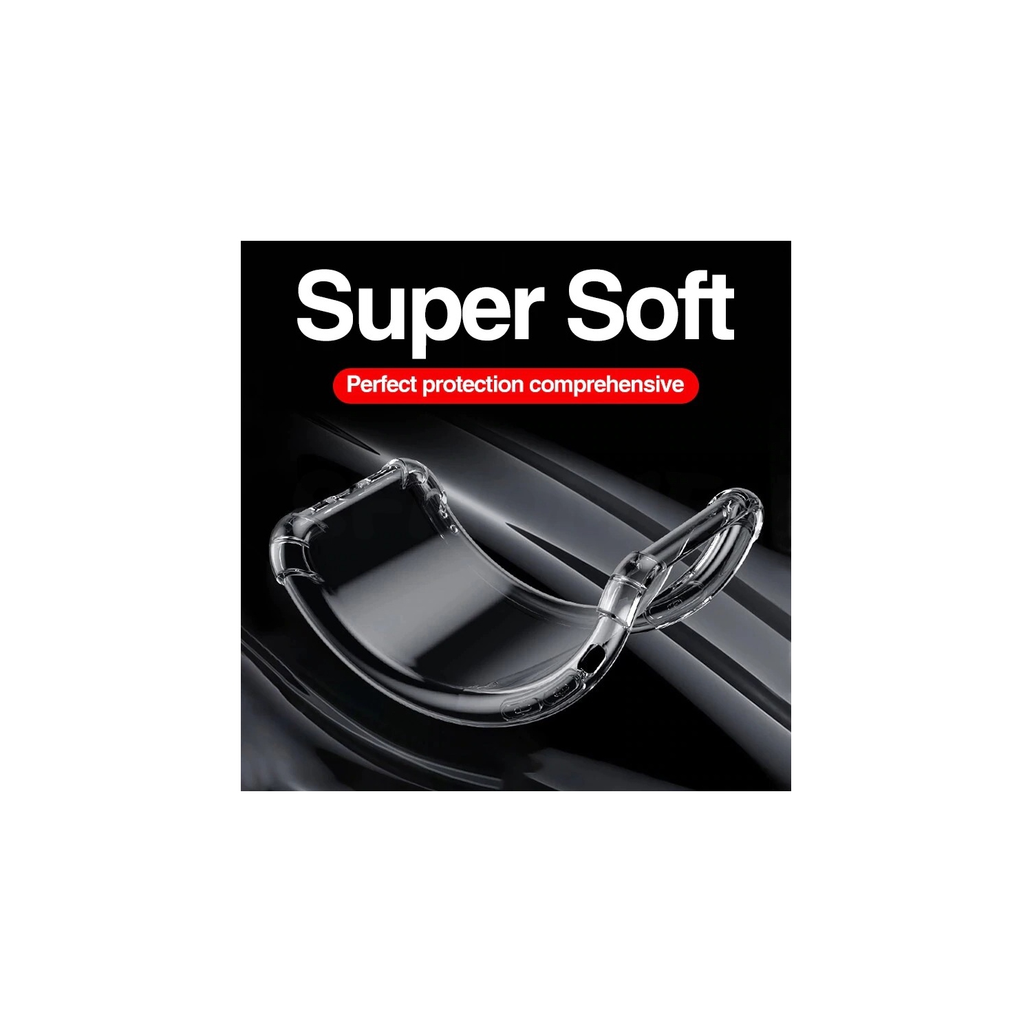 Super Shield – Étui rigide ajusté transparent antichoc Gel transparent Air Cushion, étui rigide iPhone 14 Pro Apple pour iPhone 14 Pro - transparent