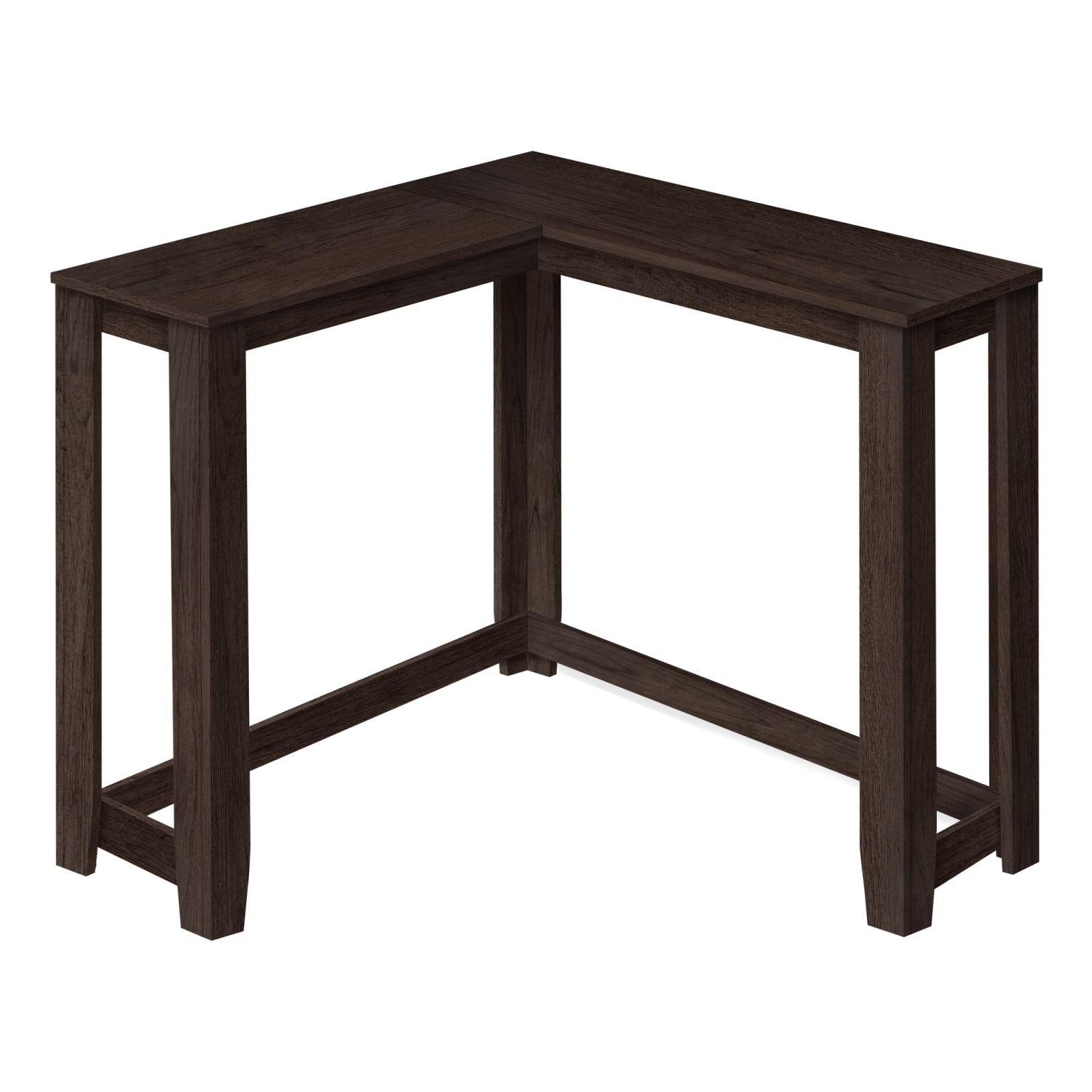 Monarch Specialties I 3660 Accent Table - 36" / Espresso Corner Console