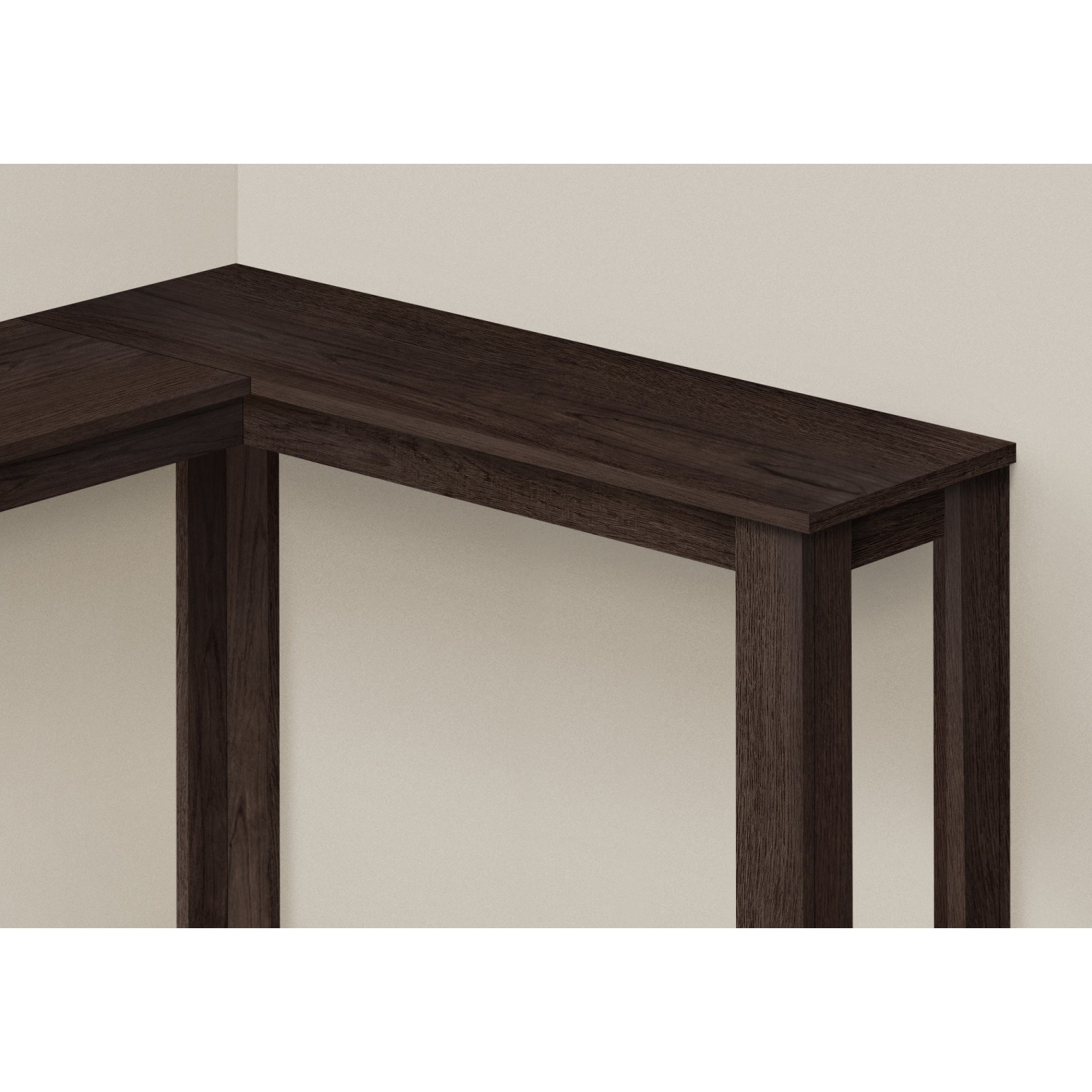 Monarch Specialties I 3660 Accent Table - 36" / Espresso Corner Console