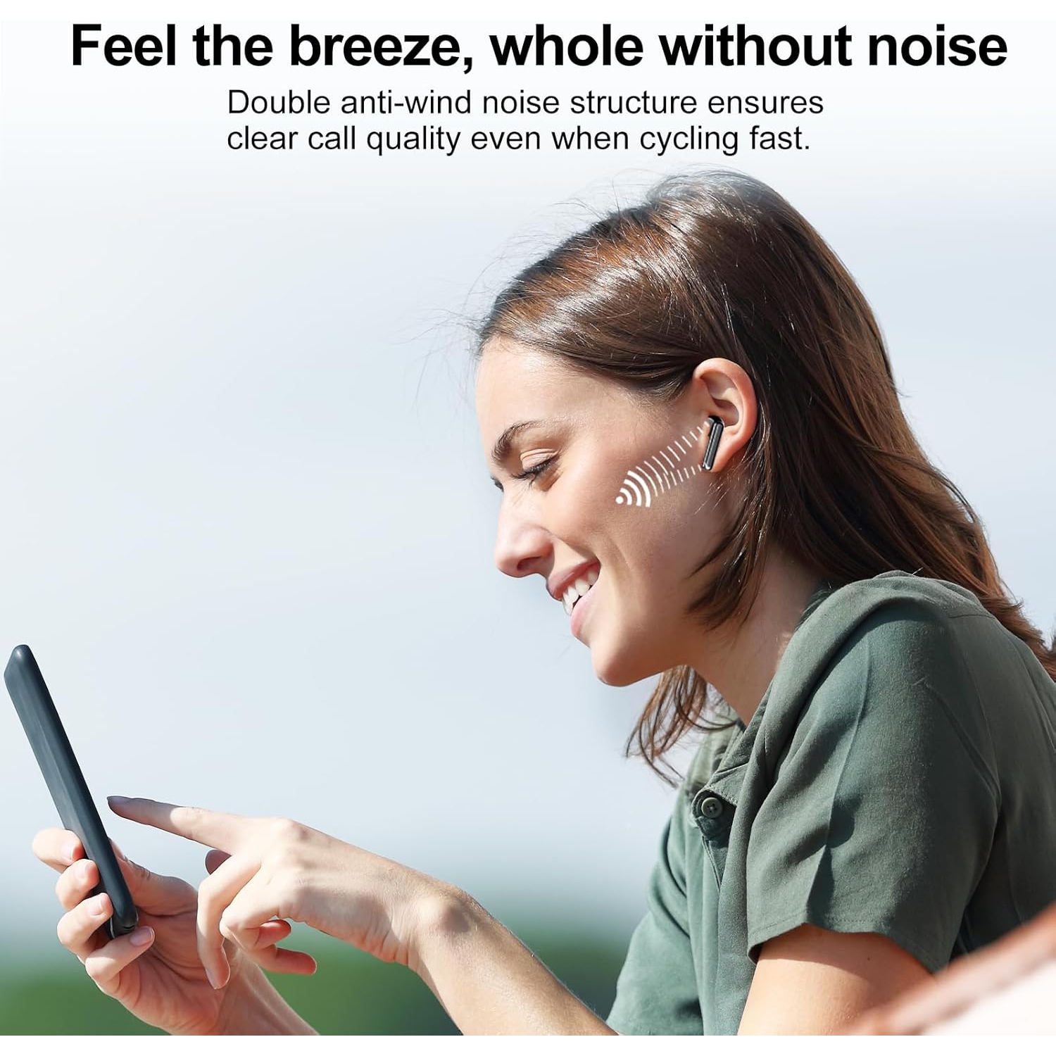 2025 New Bluetooth 5.4 Wireless Earbuds – Mini HiFi Stereo with 4 ENC Noise Cancelling Mics, 40H Battery, USB-C, IP7 Waterproof – Ideal for Sports &