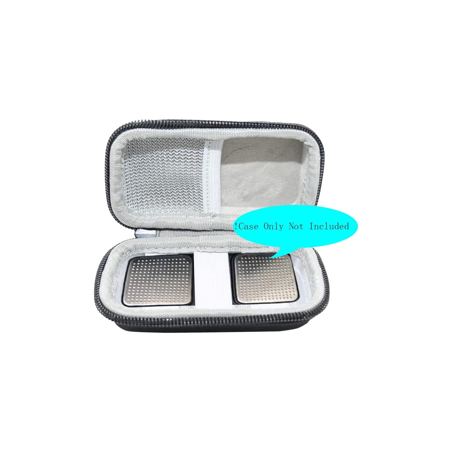 Étui rigide de transport pour moniteur d’ECG KardiaMobile d’AliveCor/KardiaMobile 6L de N