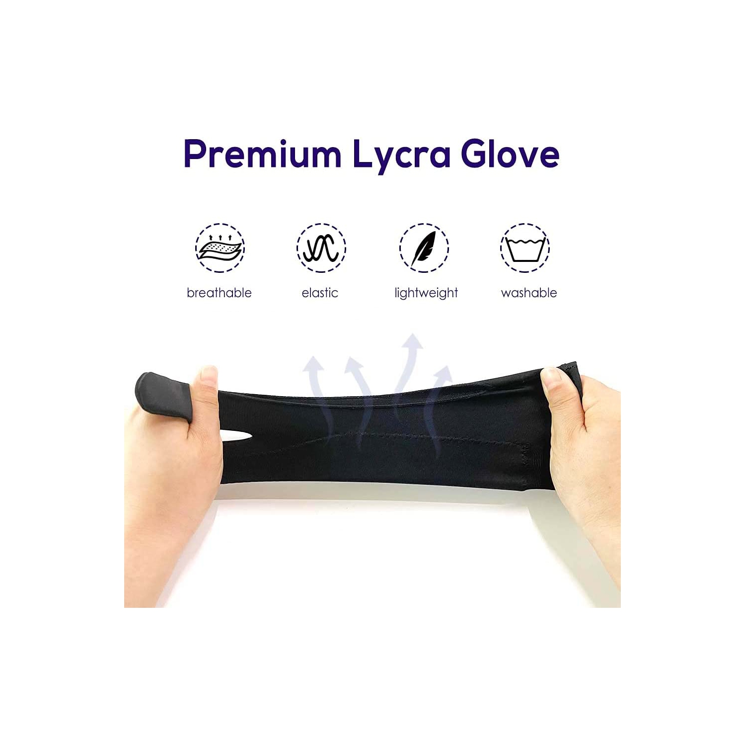 Drawing Glove M, Artist Glove for Drawing Tablet iPad, Digital Art Palm Rejection Glove, Suitable for Left Right Hand -2 Pack