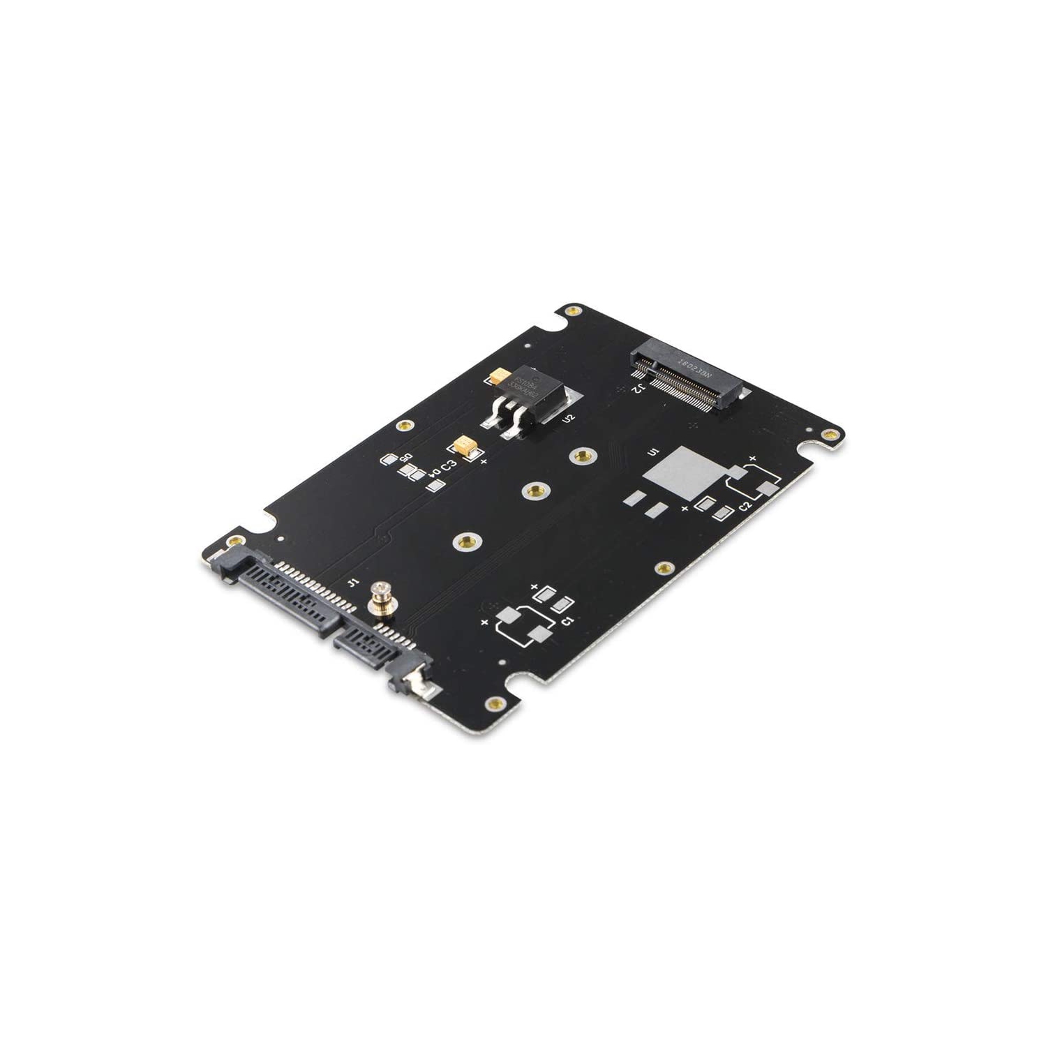 2.5 Inch SATA to M2 NGFF SSD Enclosure Converter Internal/External Adapter