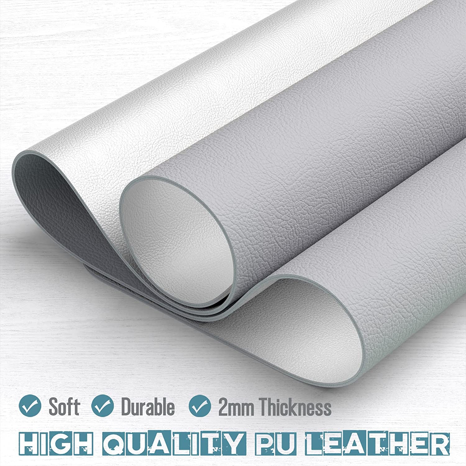 Desk Pad, 30' x 14' Dual Side PU Leather Large Mouse Pad, Desk Protector, Desk Mat for Desktop, Desk Accessories for Women Office, Desk Supplies for