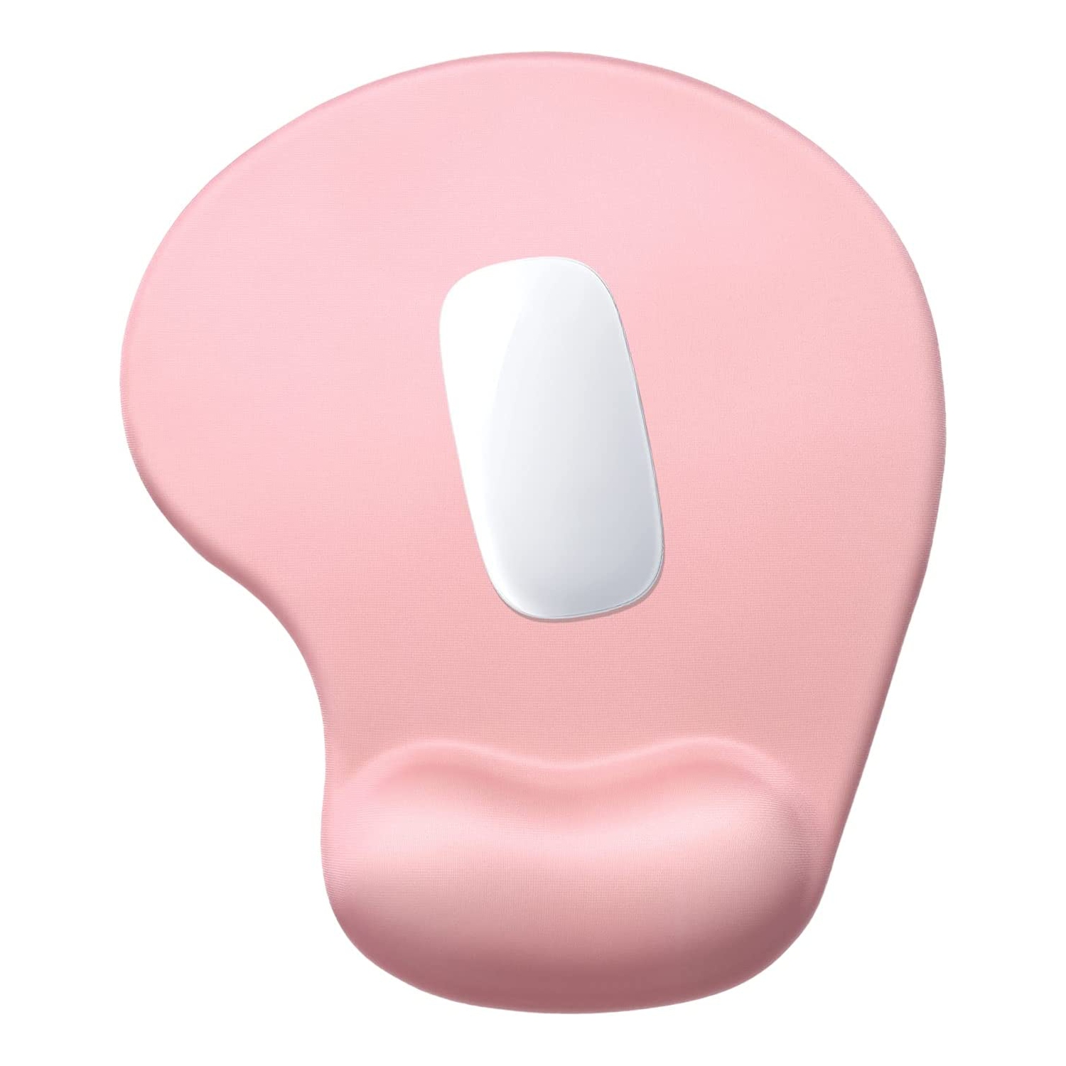 Ergonomic Mouse Pad with Wrist Rest Support, Gel Mouse Pads with Non-Slip PU Base, Pain Relief Memory Foam Mousepad for Laptop PC, Cute Office