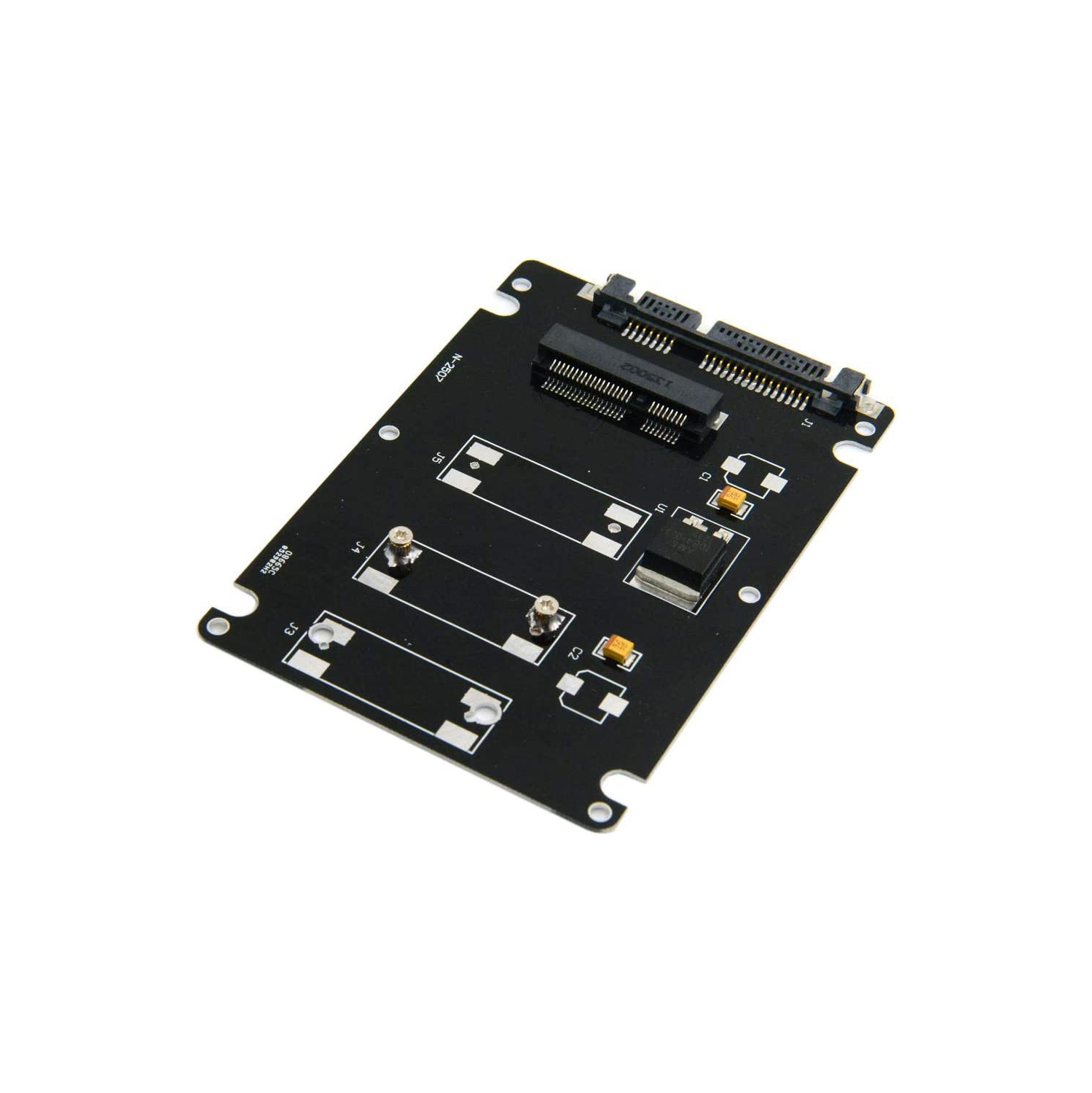 2.5 Inch SATA to mSATA SSD Enclosure Converter Internal/External Adapter