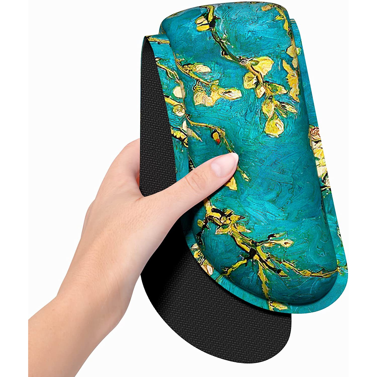 Enlarge Keyboard Wrist Rest Pad,Memory Foam Set Wrist Cushion Support for Easy Typing & Pain Relief,Mouse Wrist Pad, Anti-Slip Wrist Support for