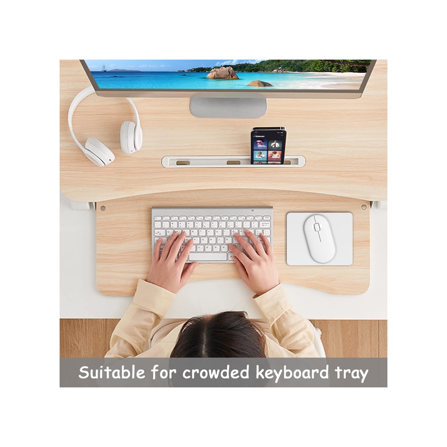 Mouse Pad, Small Mouse Pad 5 x 6 Inch with Non-Slip Rubber Base, Waterproof Mouse Mat, Mini Mouse Pad for Women Kids Men Wireless Mouse Laptops