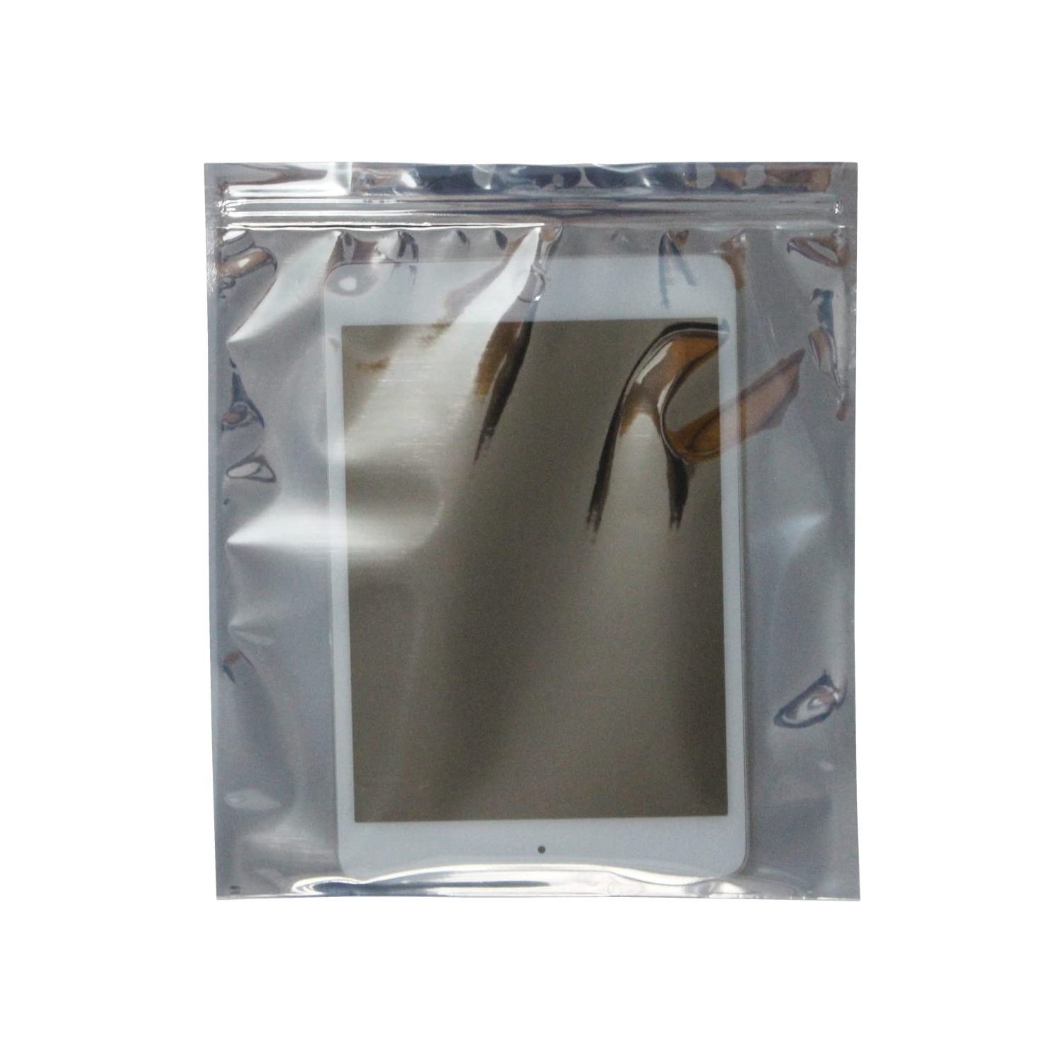 50 Pieces Antistatic Resealable Large Size Bags for Motherboard HDD and Electronic Device, 21cm x 24cm / 8.3in x 9.5in