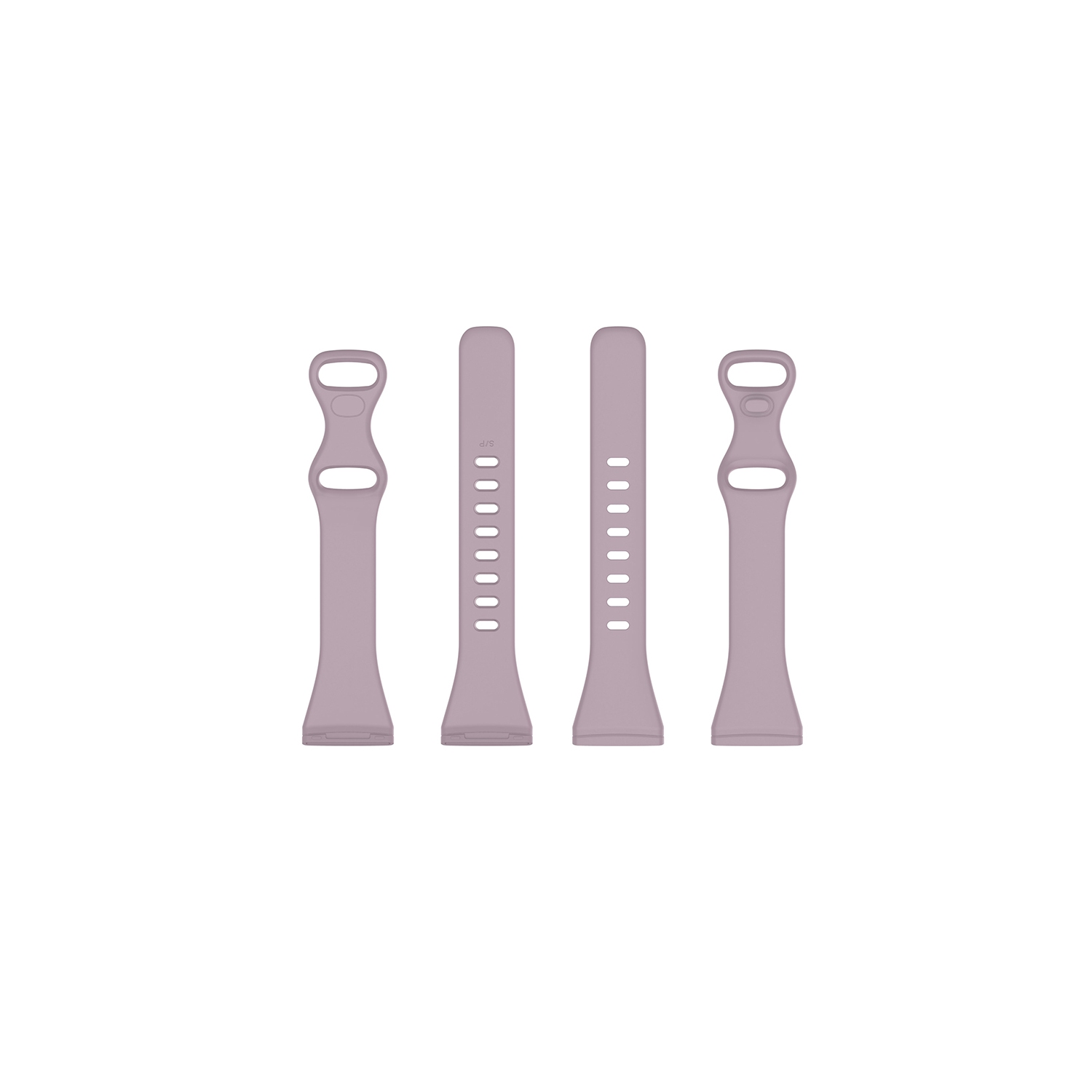 StrapsCo Slim Silicone Rubber Band Strap for Fitbit Sense - Short-Medium - Lavender