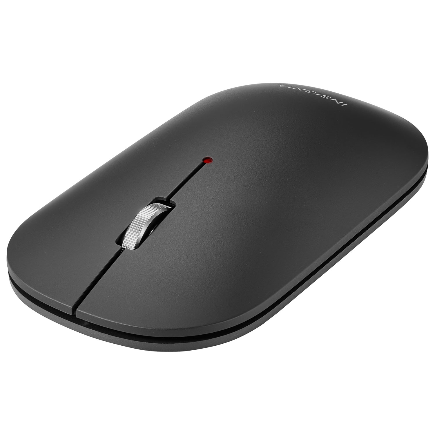 Souris optique sans fil mince de 1600 ppp d'Insignia - Noir - Exclusivité Best Buy