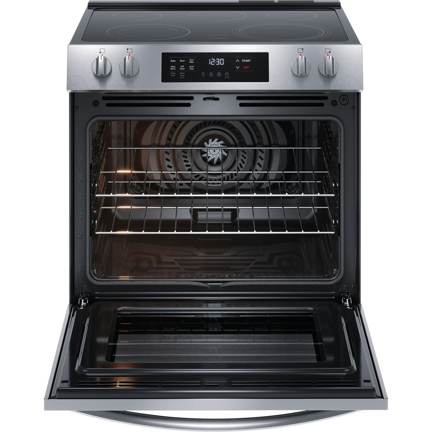 Cuisinière encastrable avec convection par ventilateur 5,3 pi³ 30 po de Frigidaire - Inox