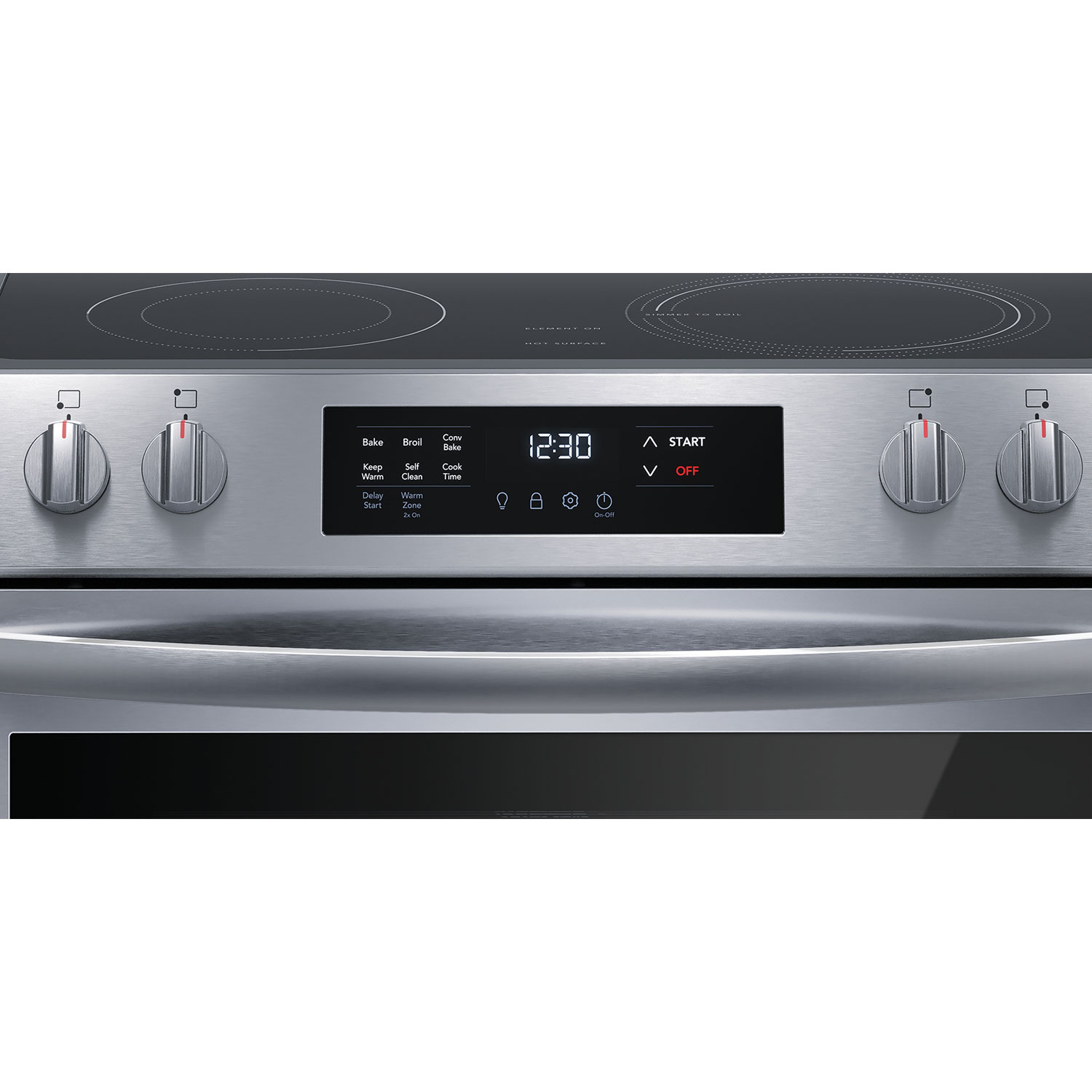 Cuisinière encastrable avec convection par ventilateur 5,3 pi³ 30 po de Frigidaire - Inox