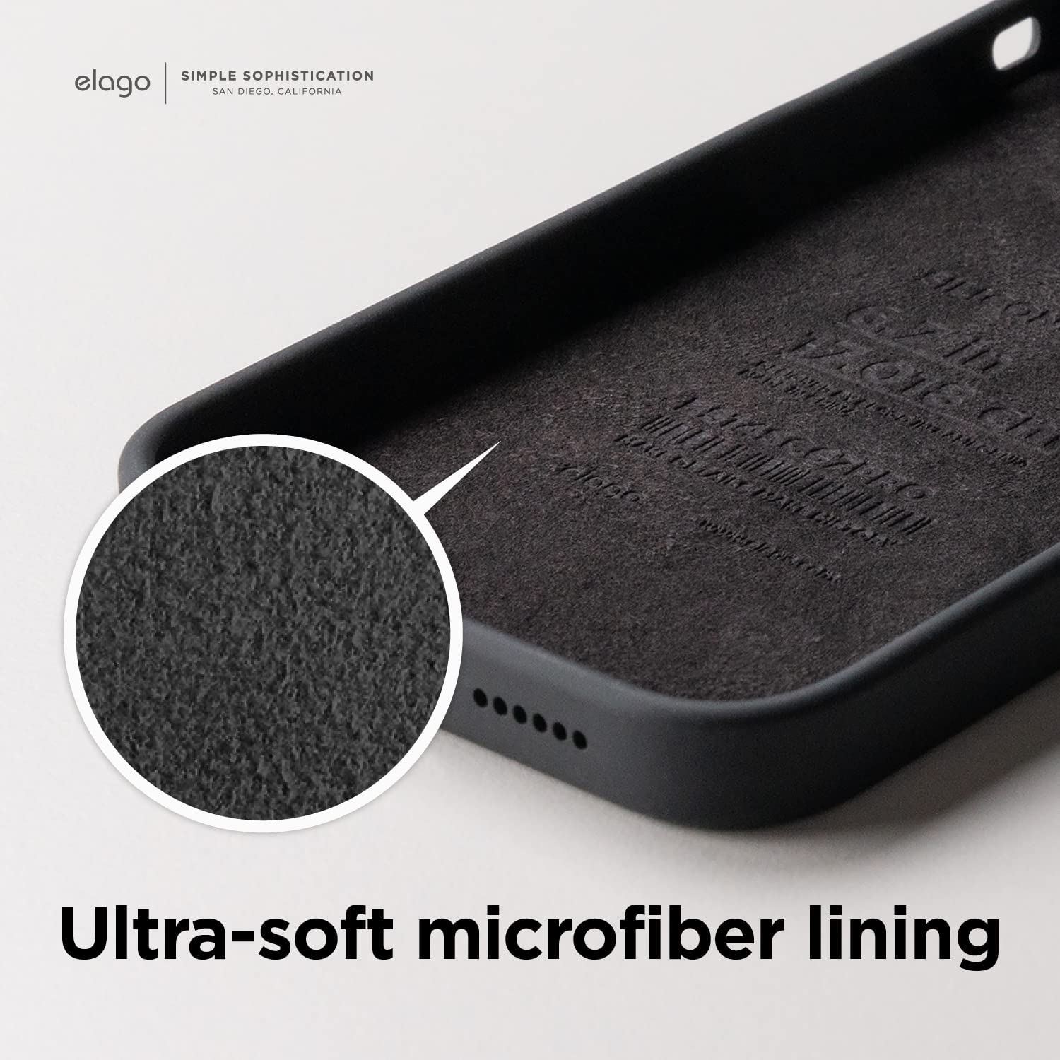 elago Compatible with iPhone 14 Case, Liquid Silicone Case, Full Body Protective Cover, Shockproof, Slim Phone Case, Anti-Scratch Soft Microfiber