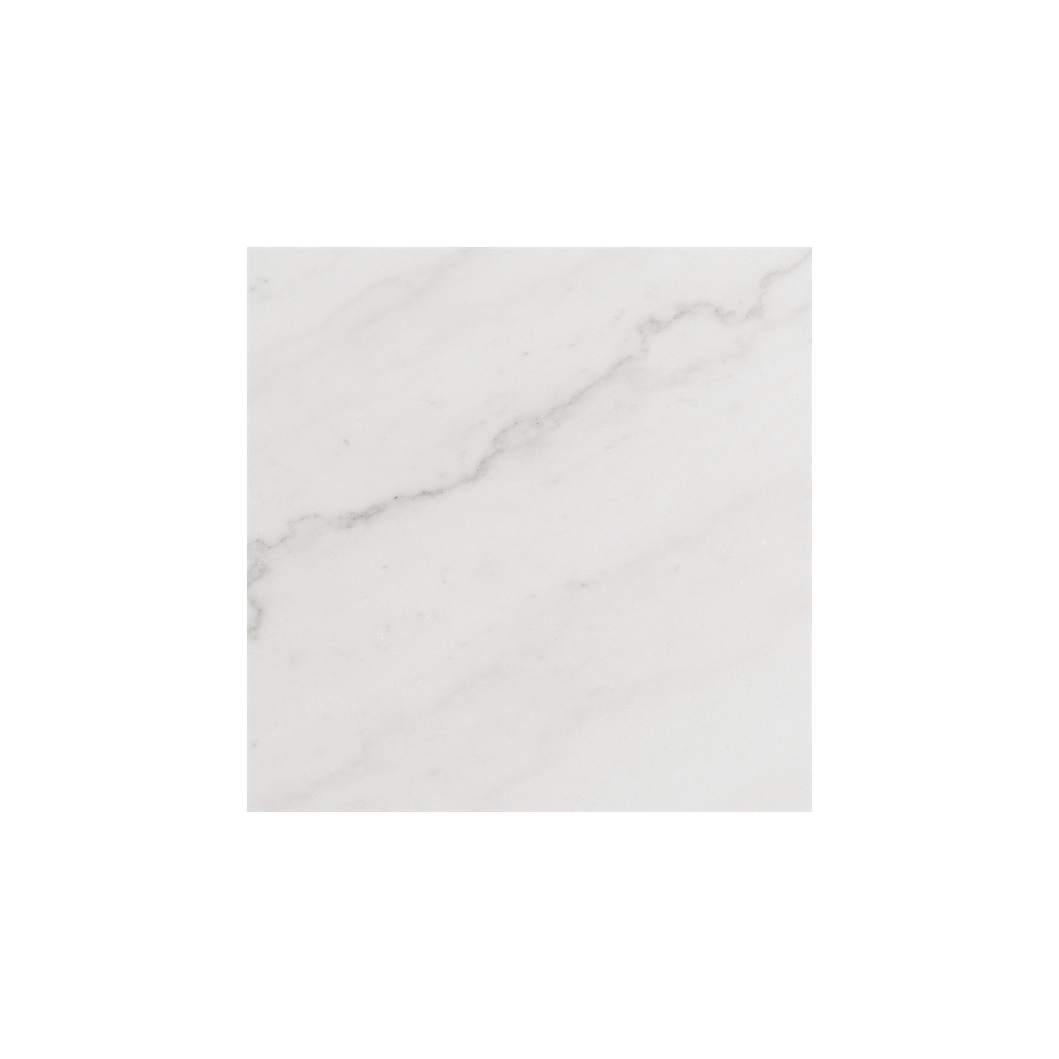 Table de bout en marbre blanc Lena de Picket House Furnishings