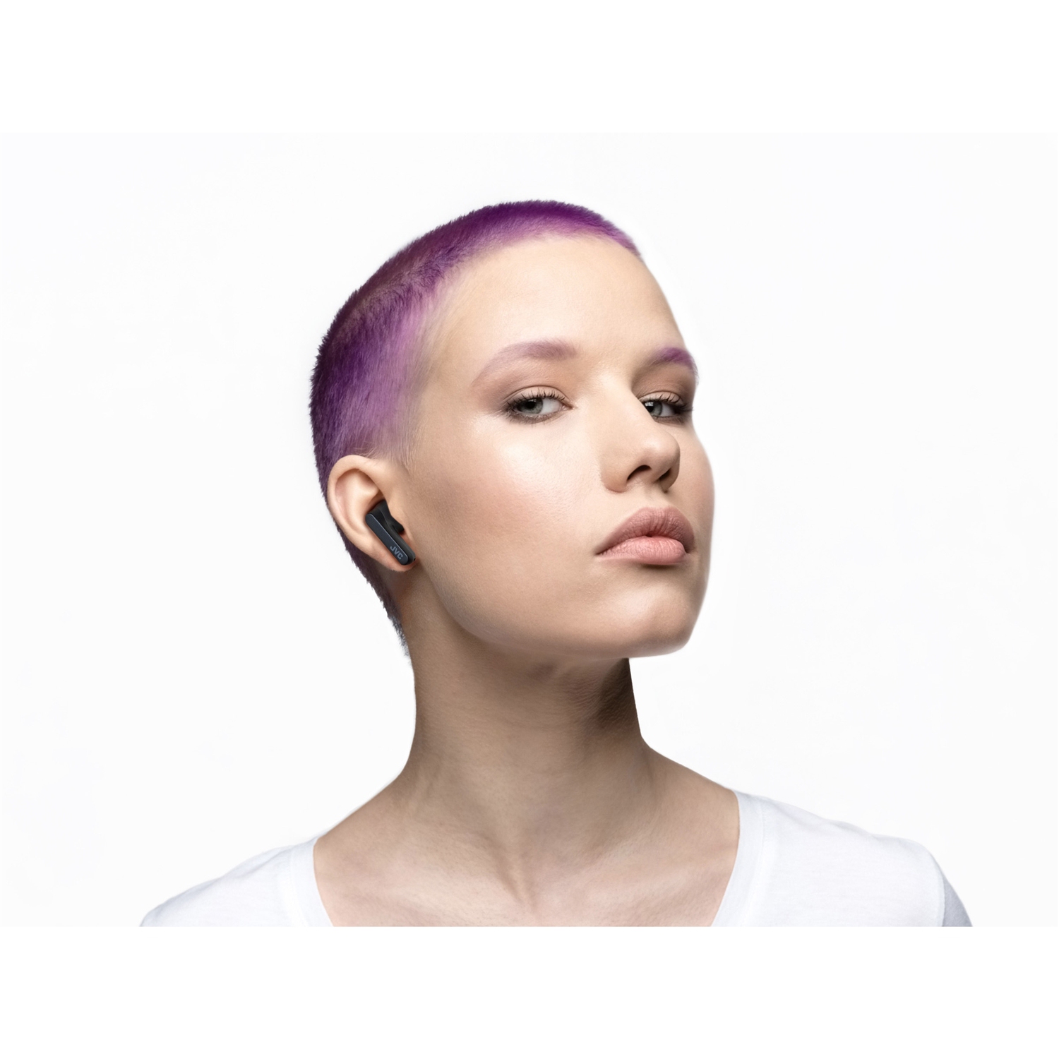 JVC HA-A9T-B - Écouteurs Intra-Auriculaires Sans-Fil, Bluetooth 5.1 avec Boitier de Recharge et Capteur Tactile, Noir