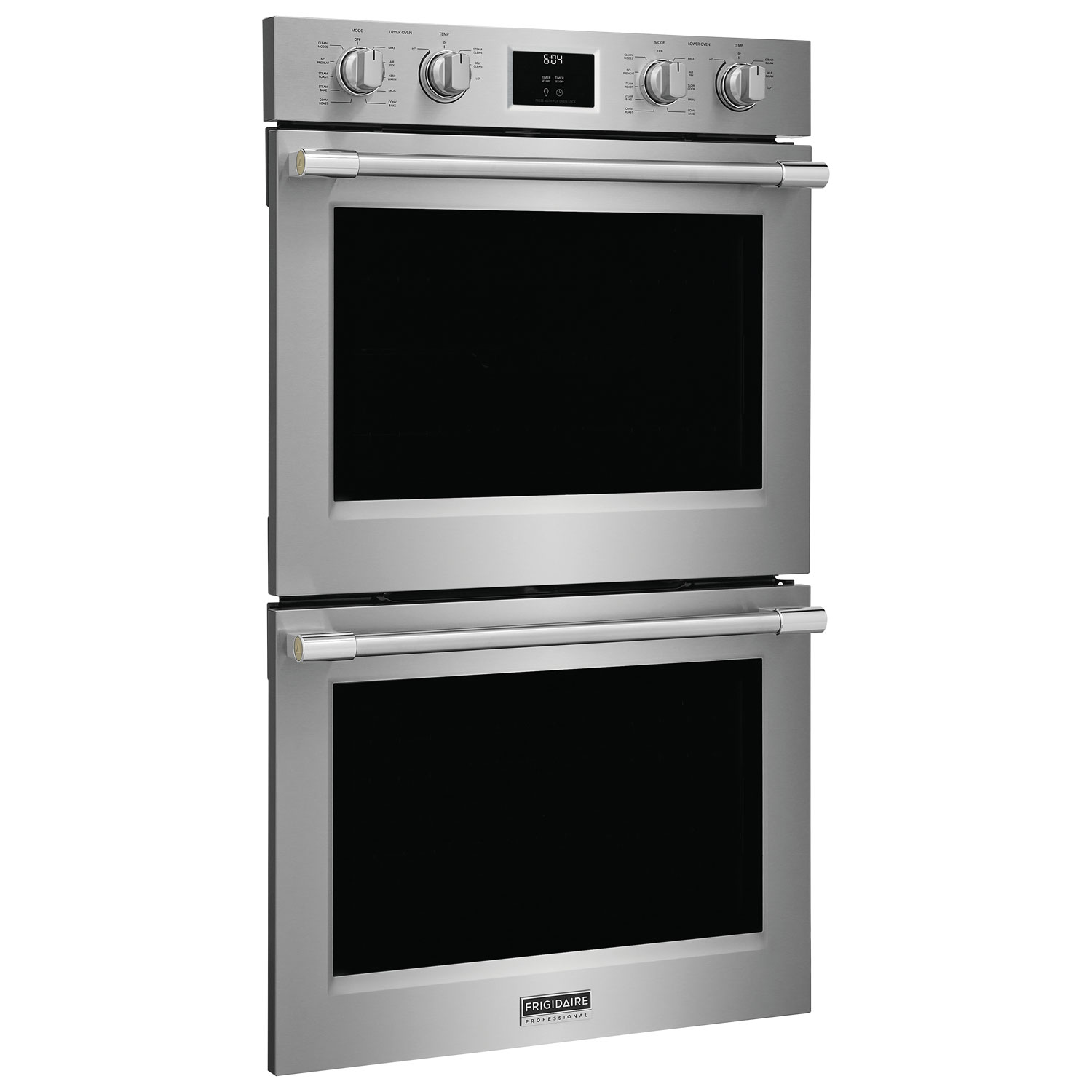 Frigidaire Professional 30" 2 x 5.3 Cu. Ft. Total Convection Electric Combination Wall Oven - Stainless Steel