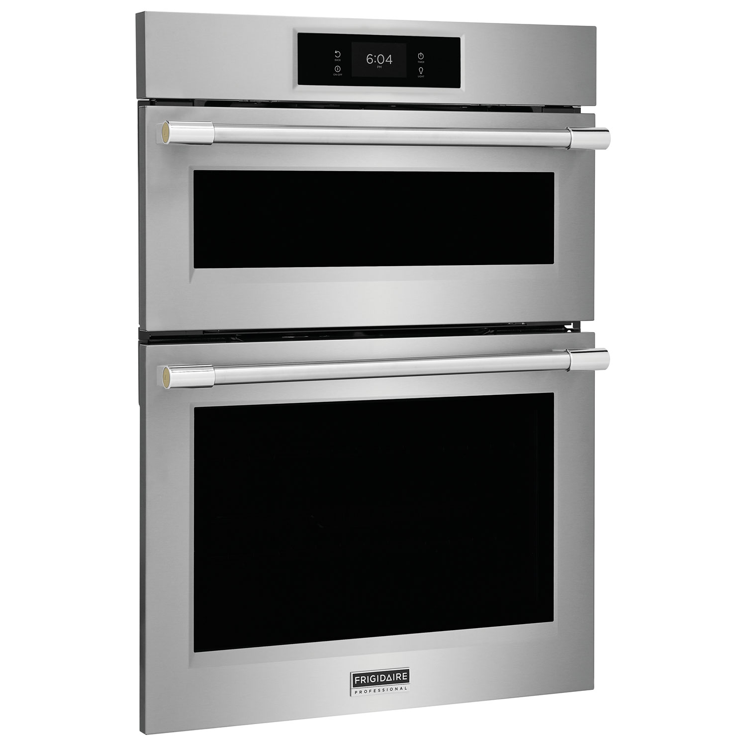 Four mural double de 5,3 et 1,7 pi³/micro-ondes 30 po Professional de Samsung - Acier inox