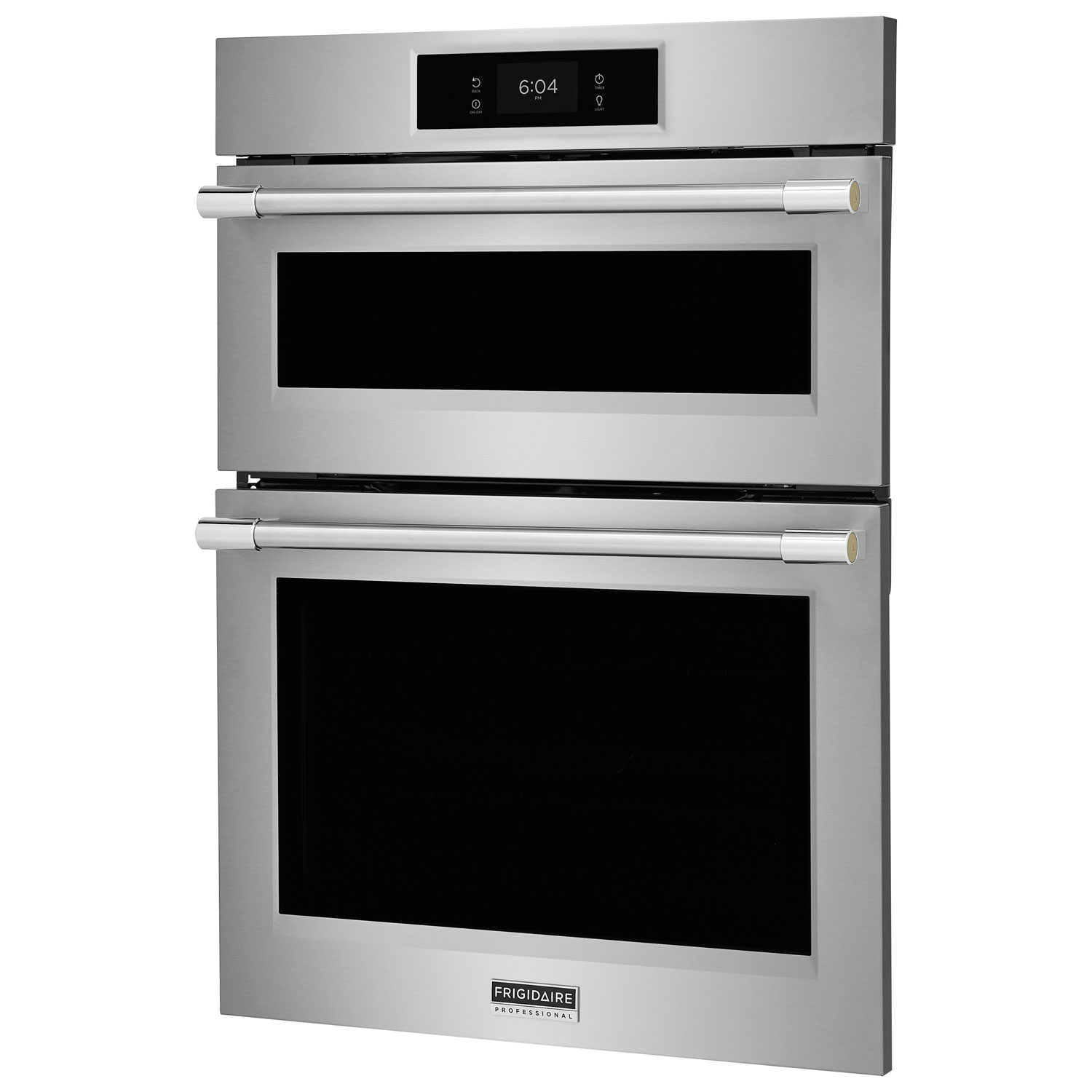 Four mural double de 5,3 et 1,7 pi³/micro-ondes 30 po Professional de Samsung - Acier inox