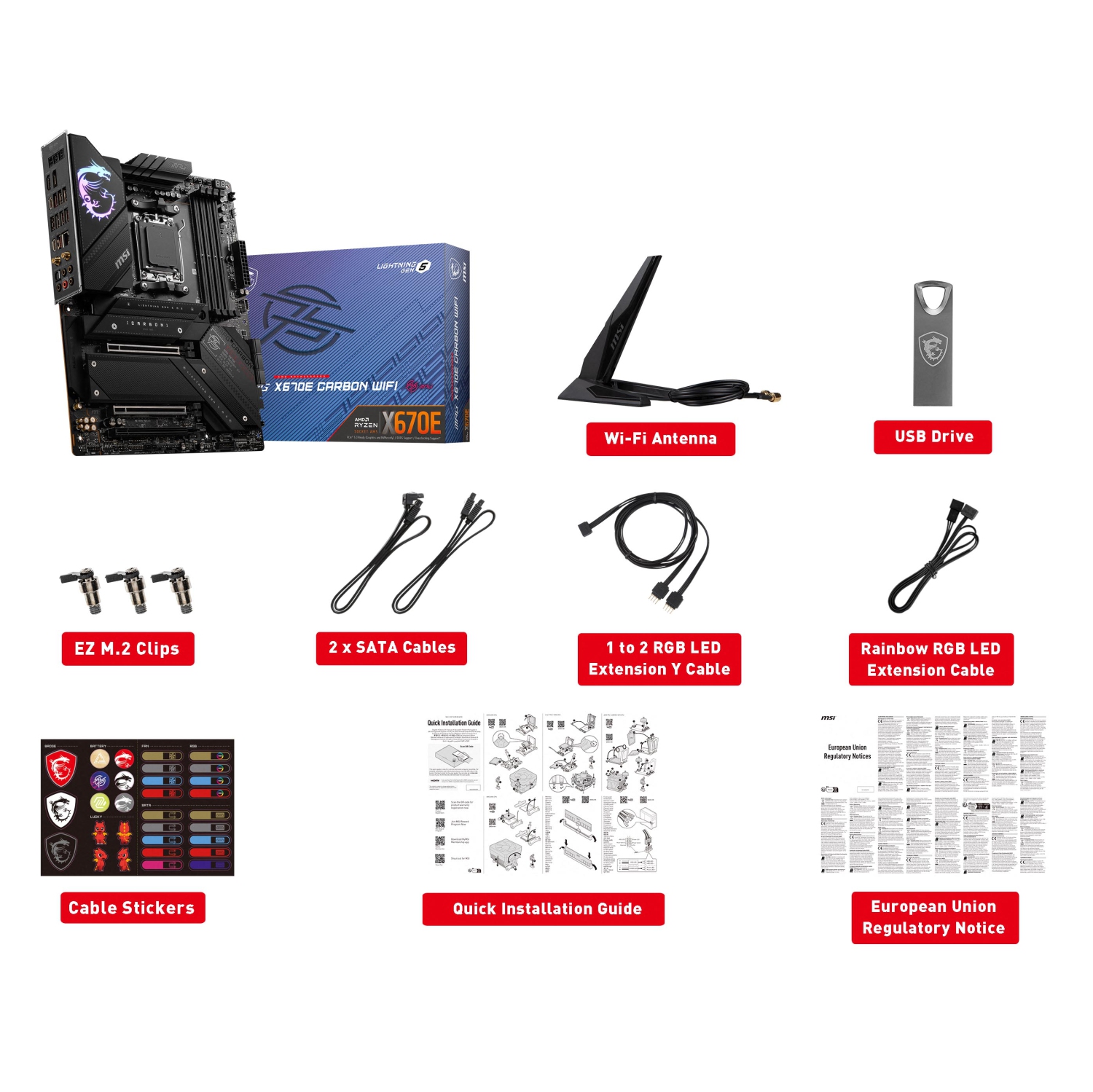 MSI MPG X670E CARBON WI-FI