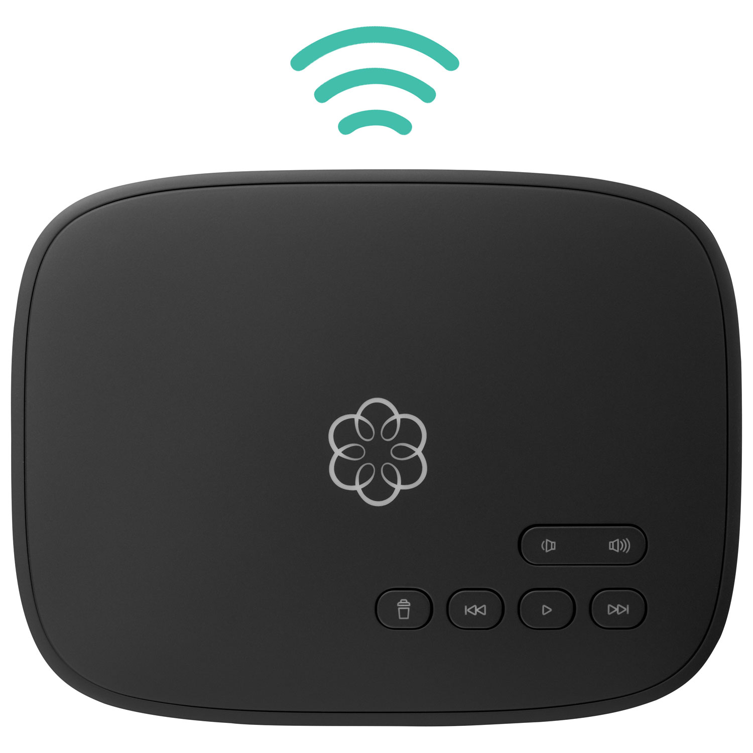 Service de téléphonie résidentielle par Internet Telo Air 2 d'Ooma avec 1 combiné sans fil - Noir