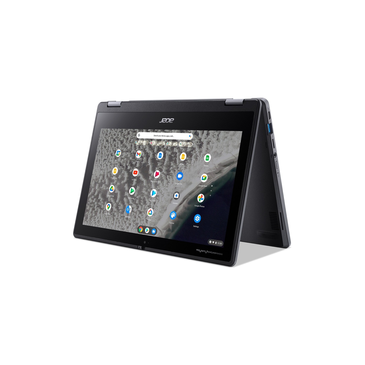 Acer Spin 511 R753T-C7NK 11.6" Chromebook-Shale Black(Intel Celeron N5100/32GB SSD/4GB RAM/Chrome OS)-(NX.A8ZAA.002)