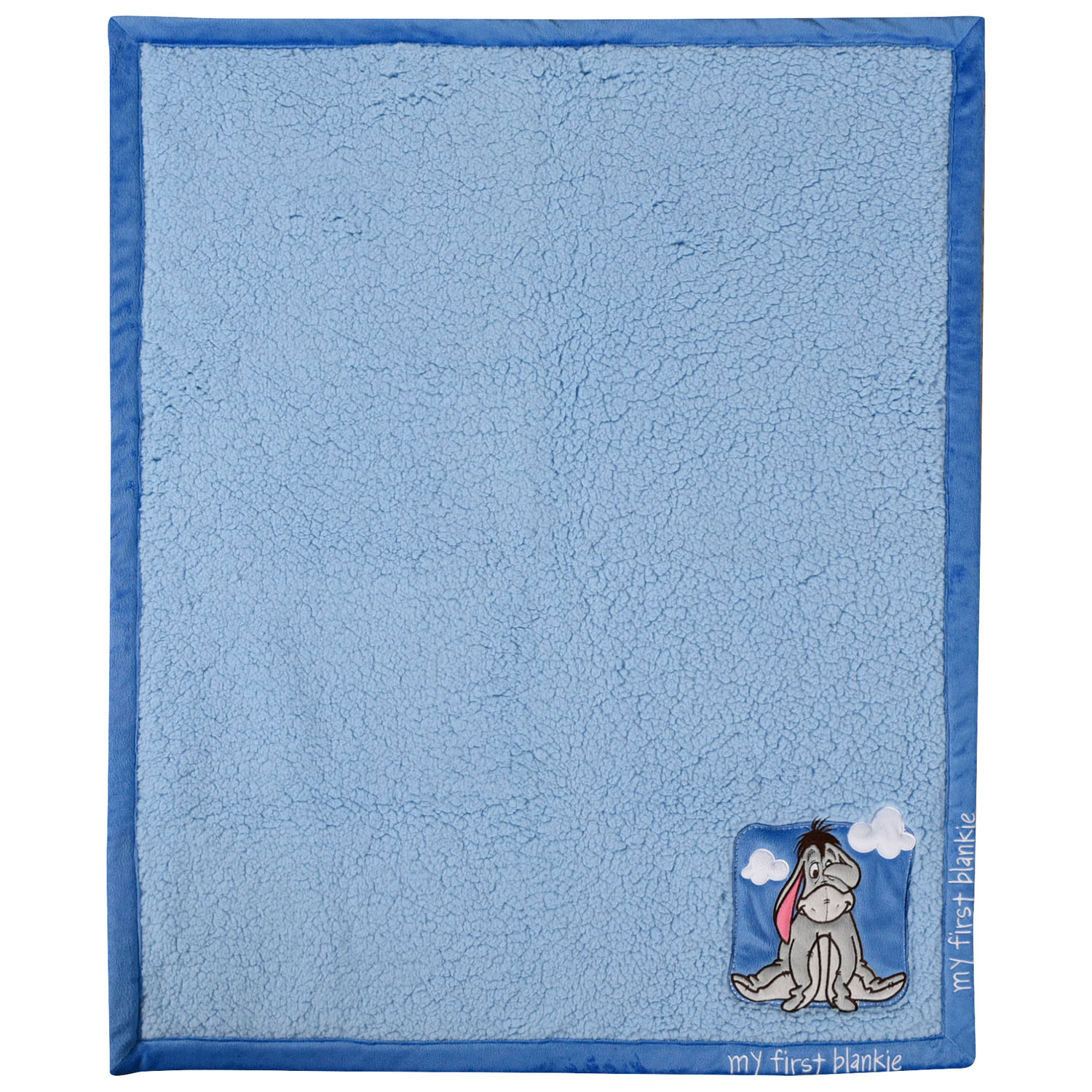 Disney Winnie the Pooh 'My First Blankie' Throw Blanket - Blue